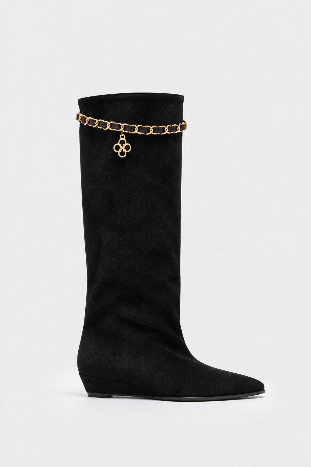 SUVEA VEYRA Suede Boot - Siyah Suet