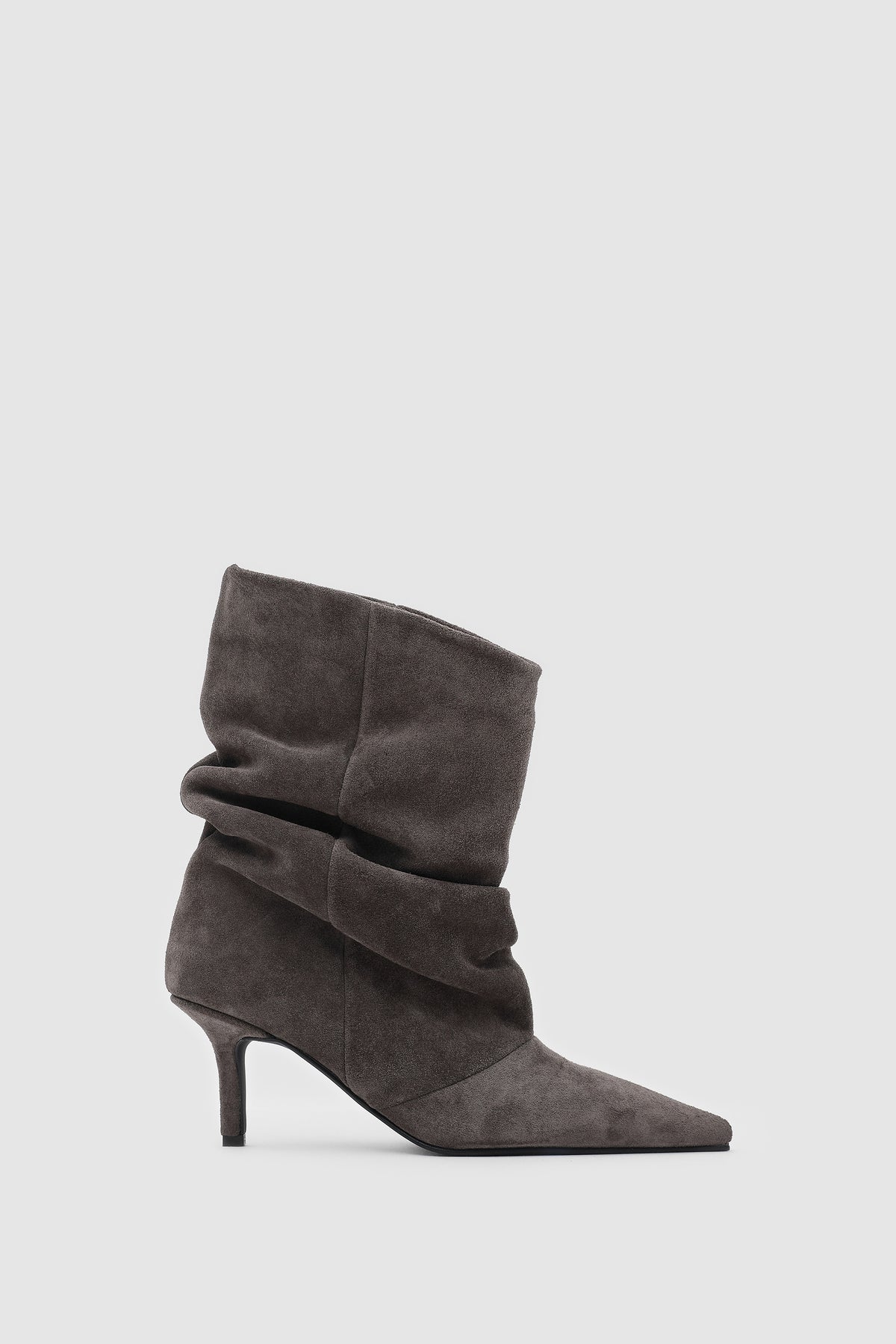 VELORA SLOUCHY BOOT - Antrasit Suet