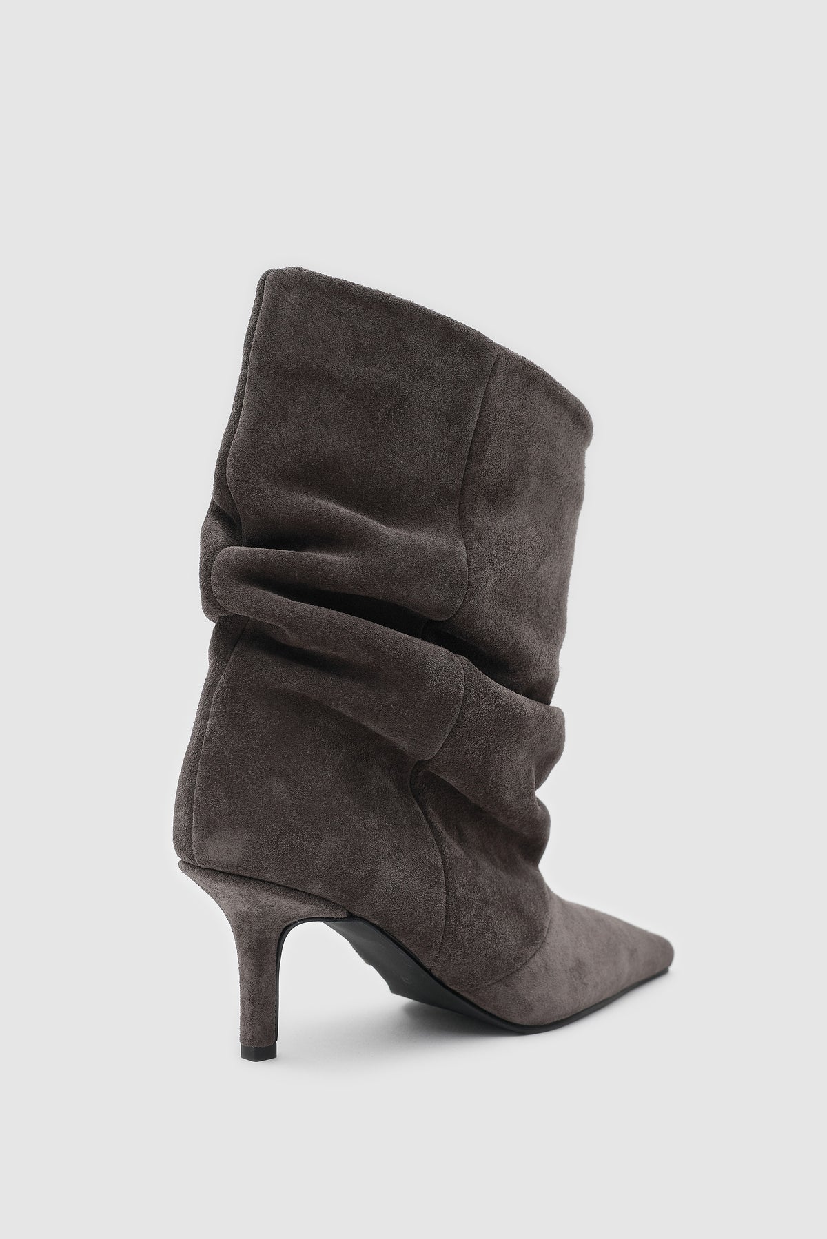 VELORA SLOUCHY BOOT - Antrasit Suet