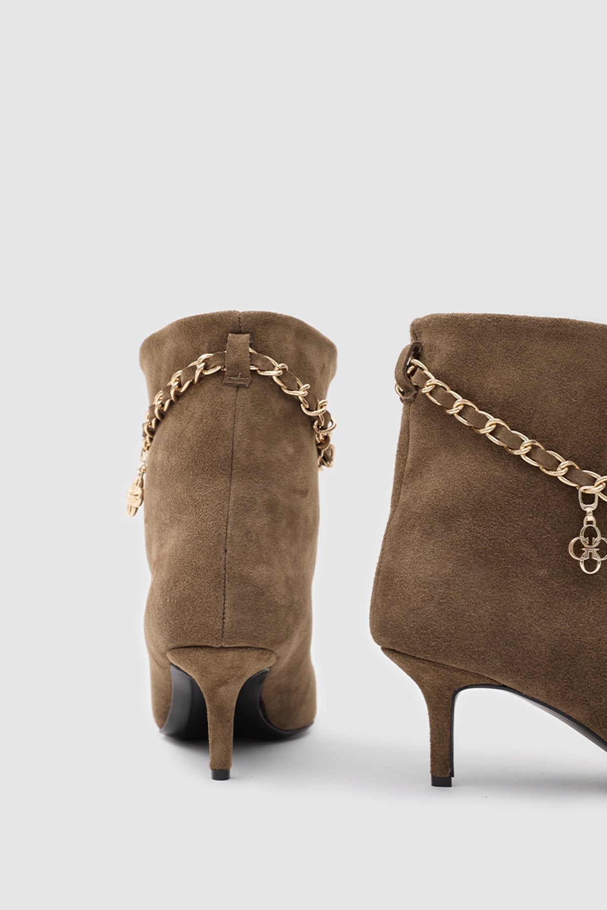 ZELIA SUEDE ANKLE BOOTS - Kum Suet