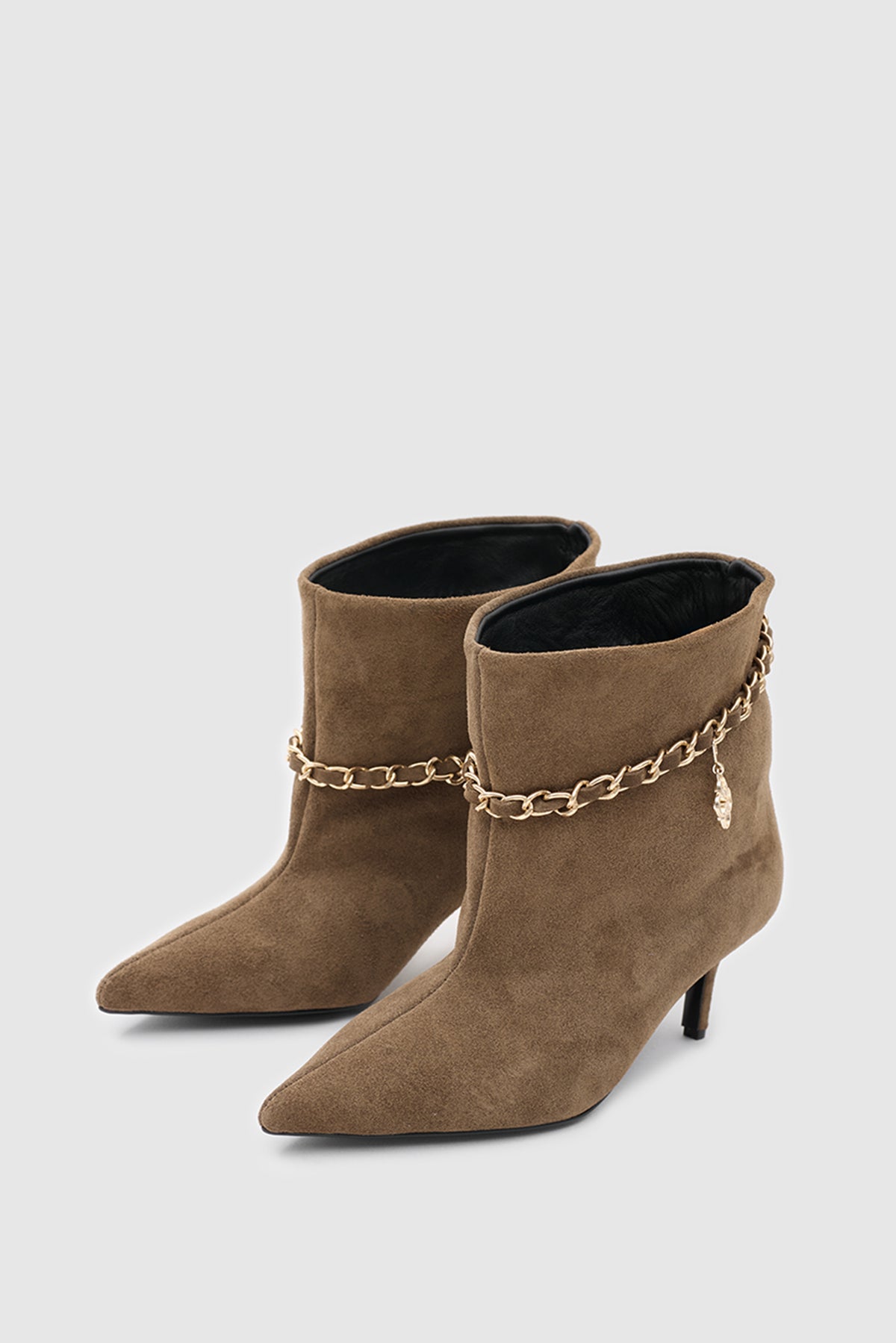 ZELIA SUEDE ANKLE BOOTS - Kum Suet