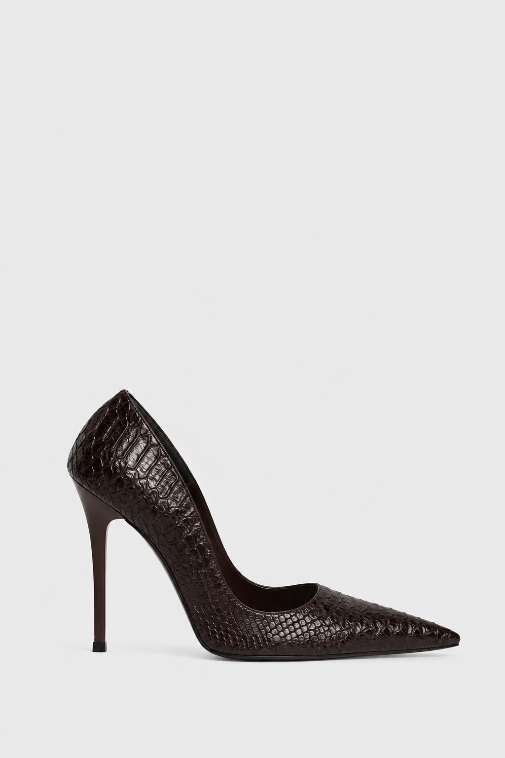 SUVEA AVERA CROC - Kahve Kroko
