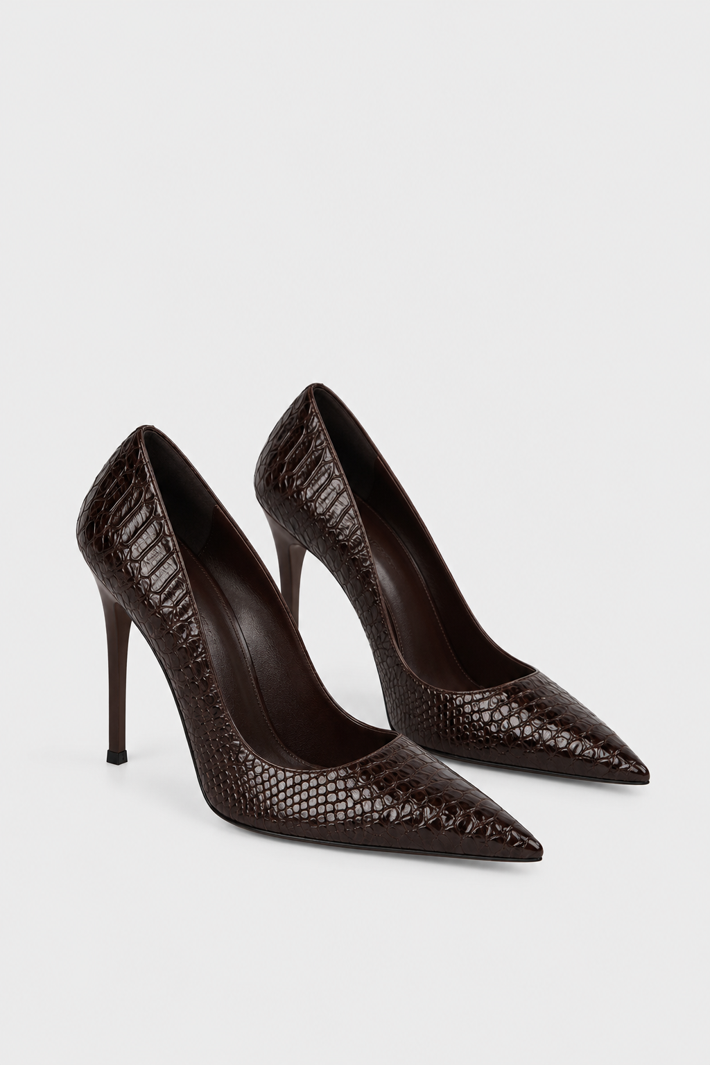 SUVEA AVERA CROC - Kahve Kroko