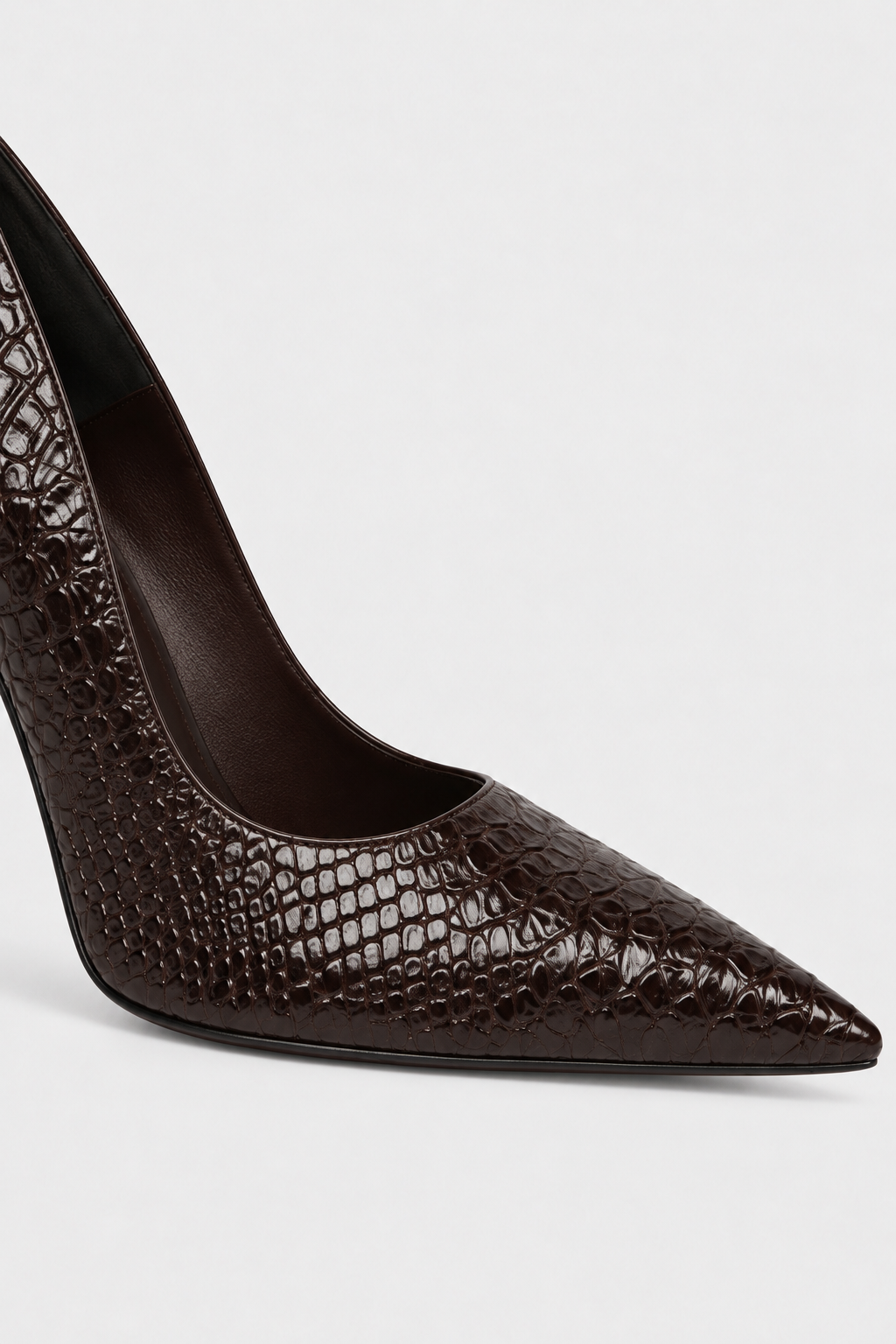 SUVEA AVERA CROC - Kahve Kroko