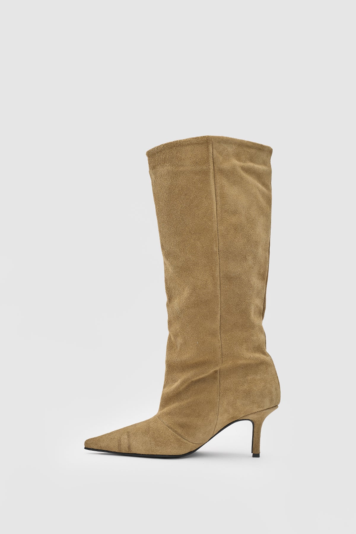 SUVEA VAREL SUEDE BOOT - Nude Suet