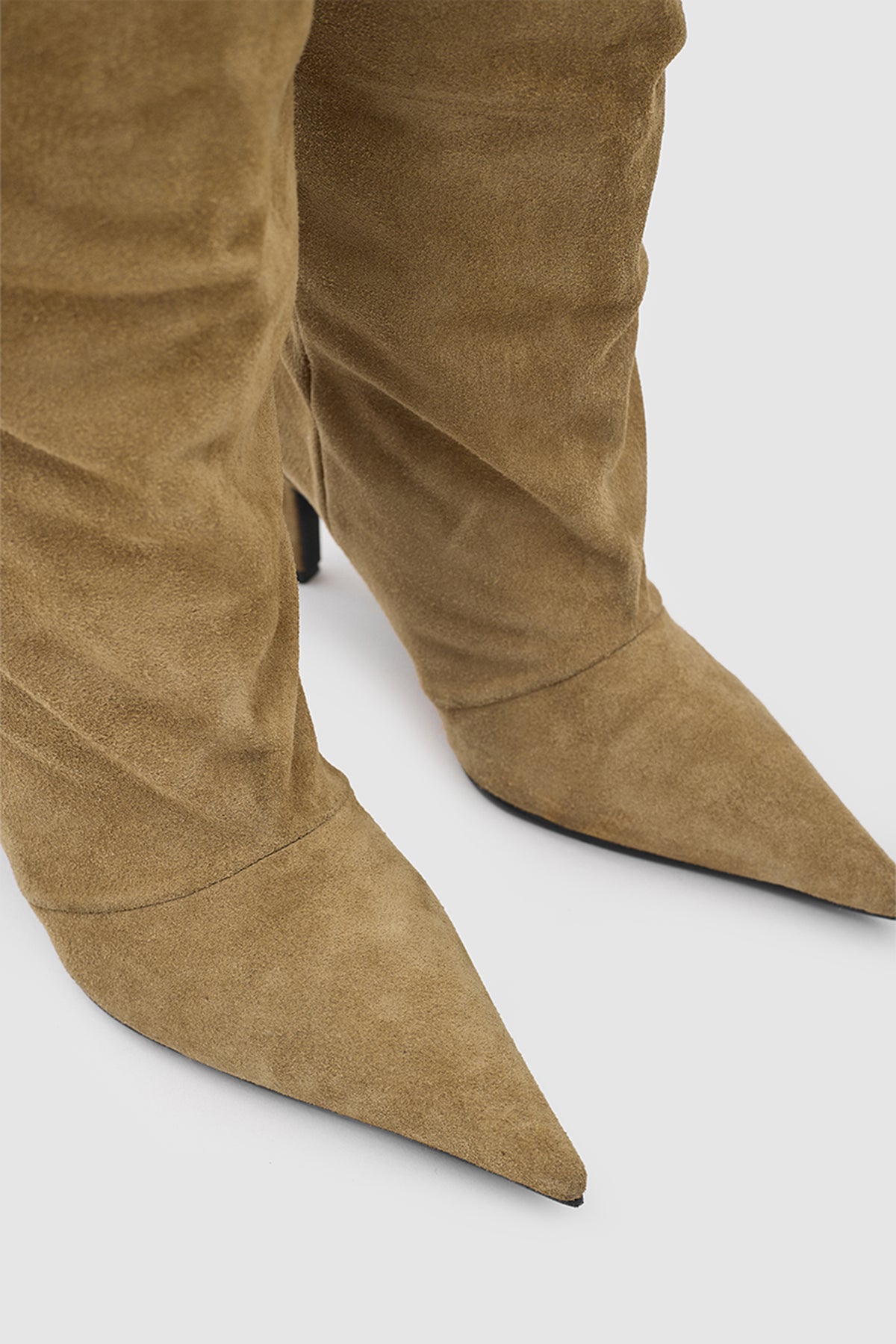 SUVEA VAREL SUEDE BOOT - Nude Suet
