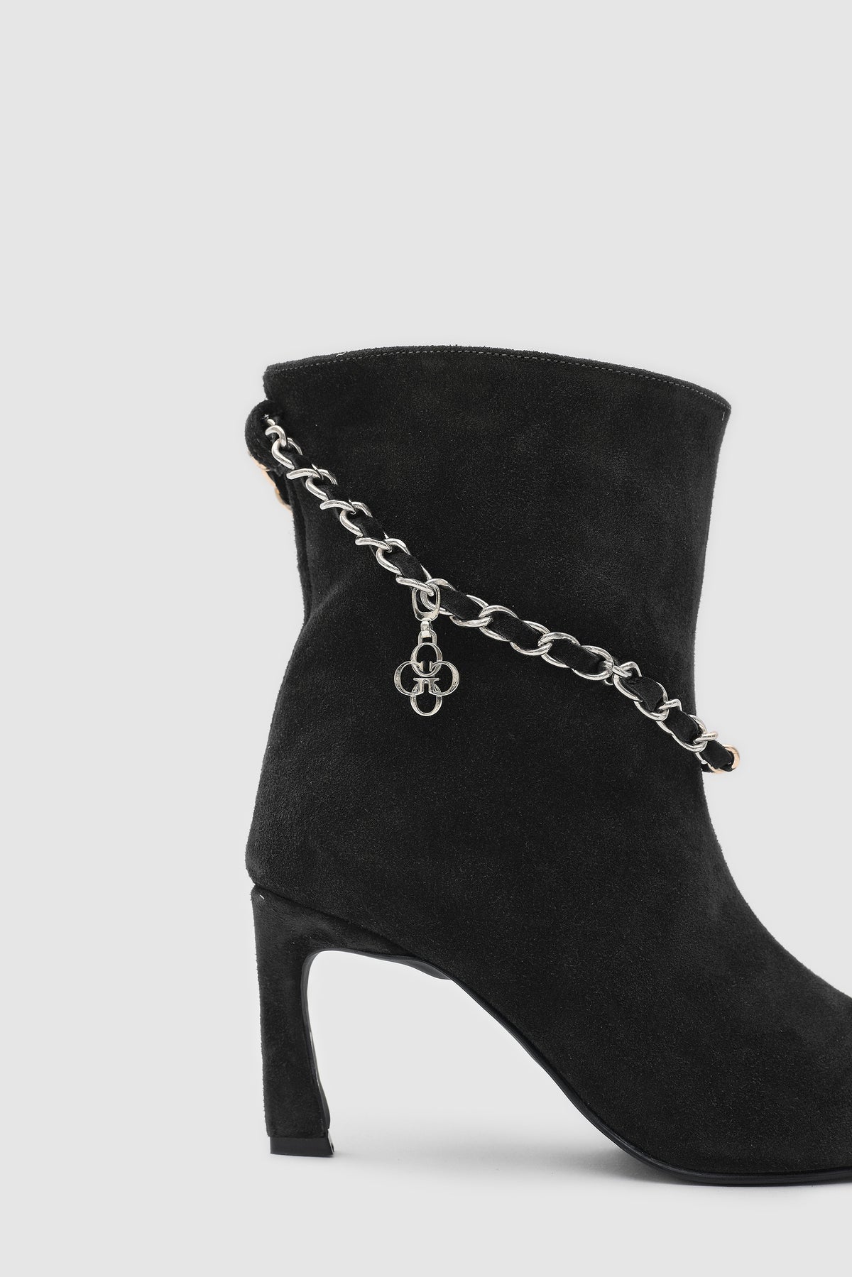 OGGO 26K041 SUVEA VESRA BOOTS - Siyah Suet