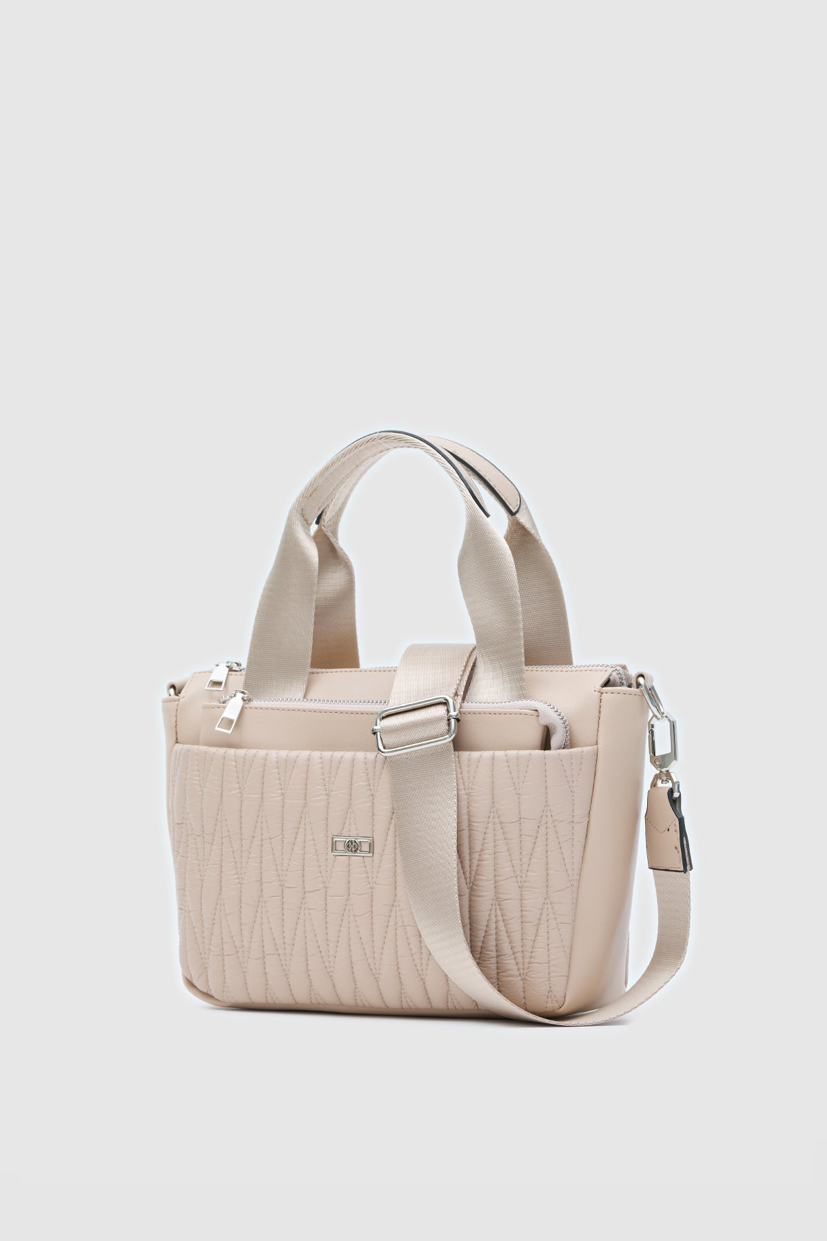 OGGO Milora Classic Nude El ve Çapraz Çanta