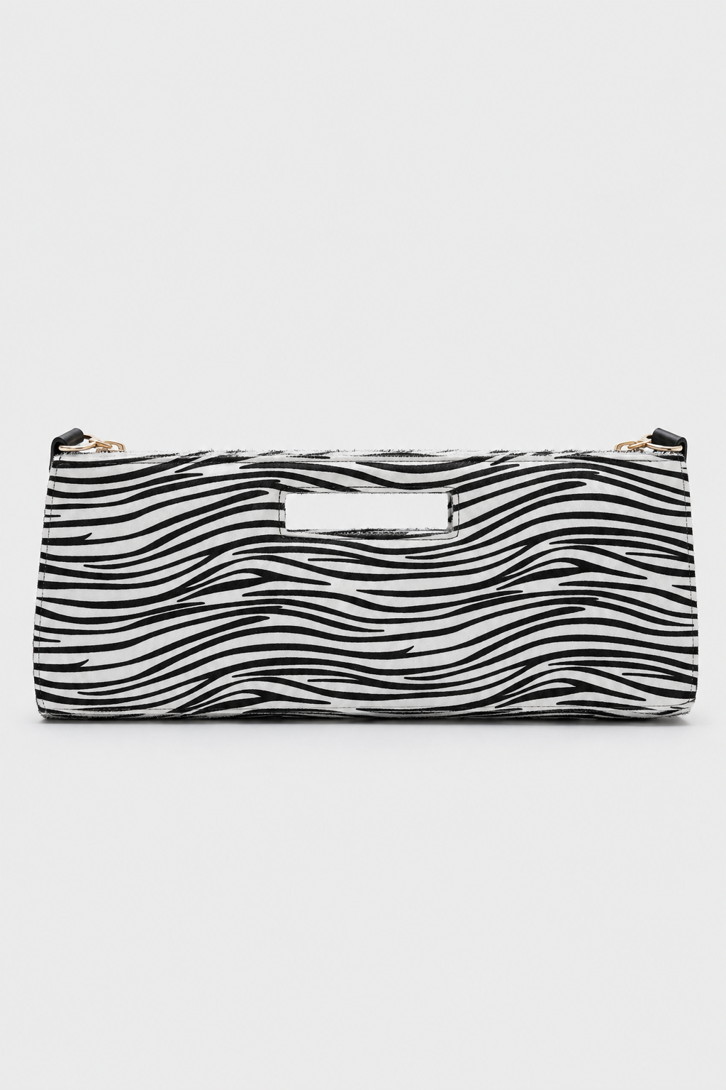 OK26426 SUVEA ZAYA CLUTH - Beyaz Zebra