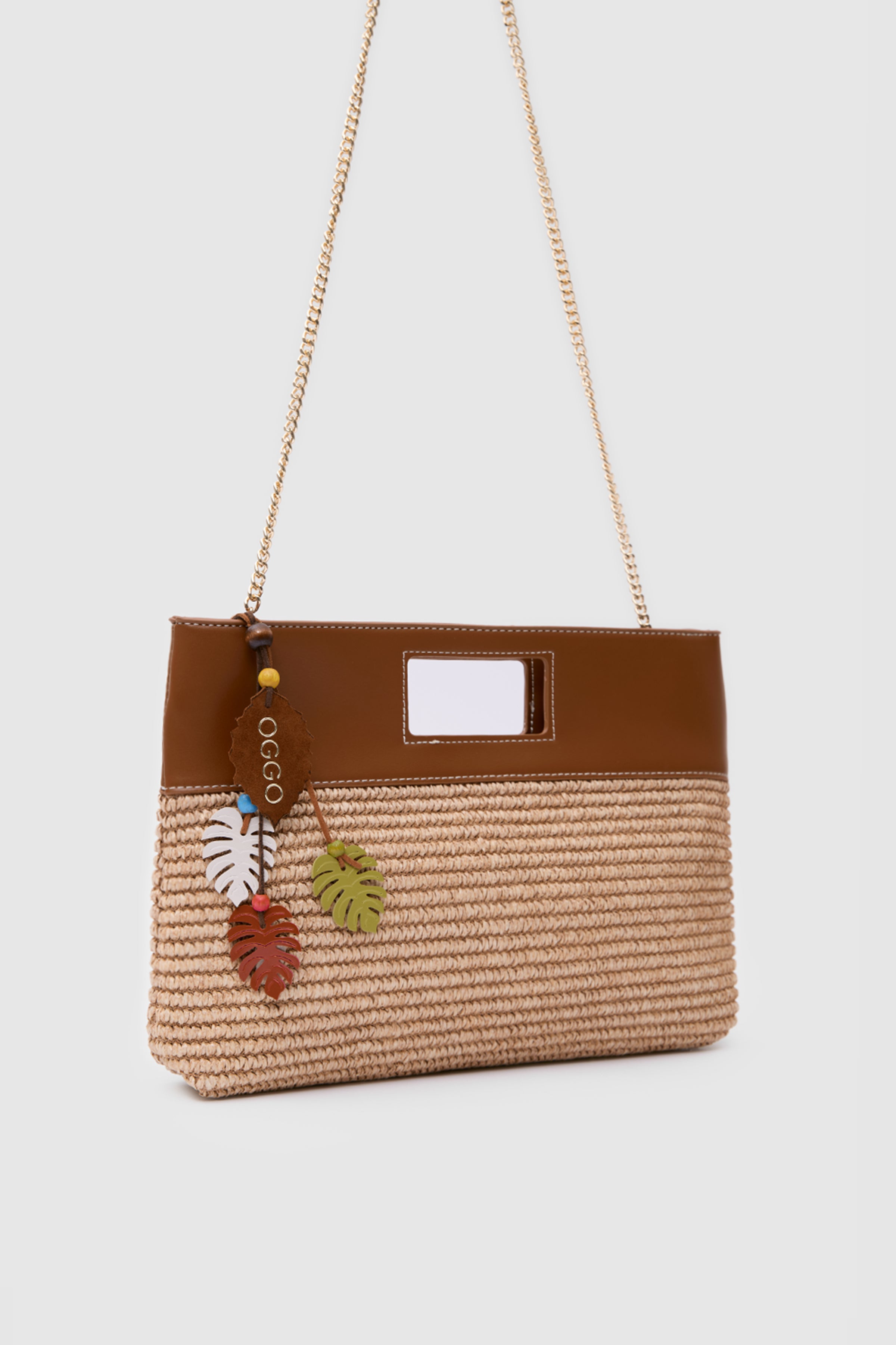OGGO WİCKER Rind Clutch