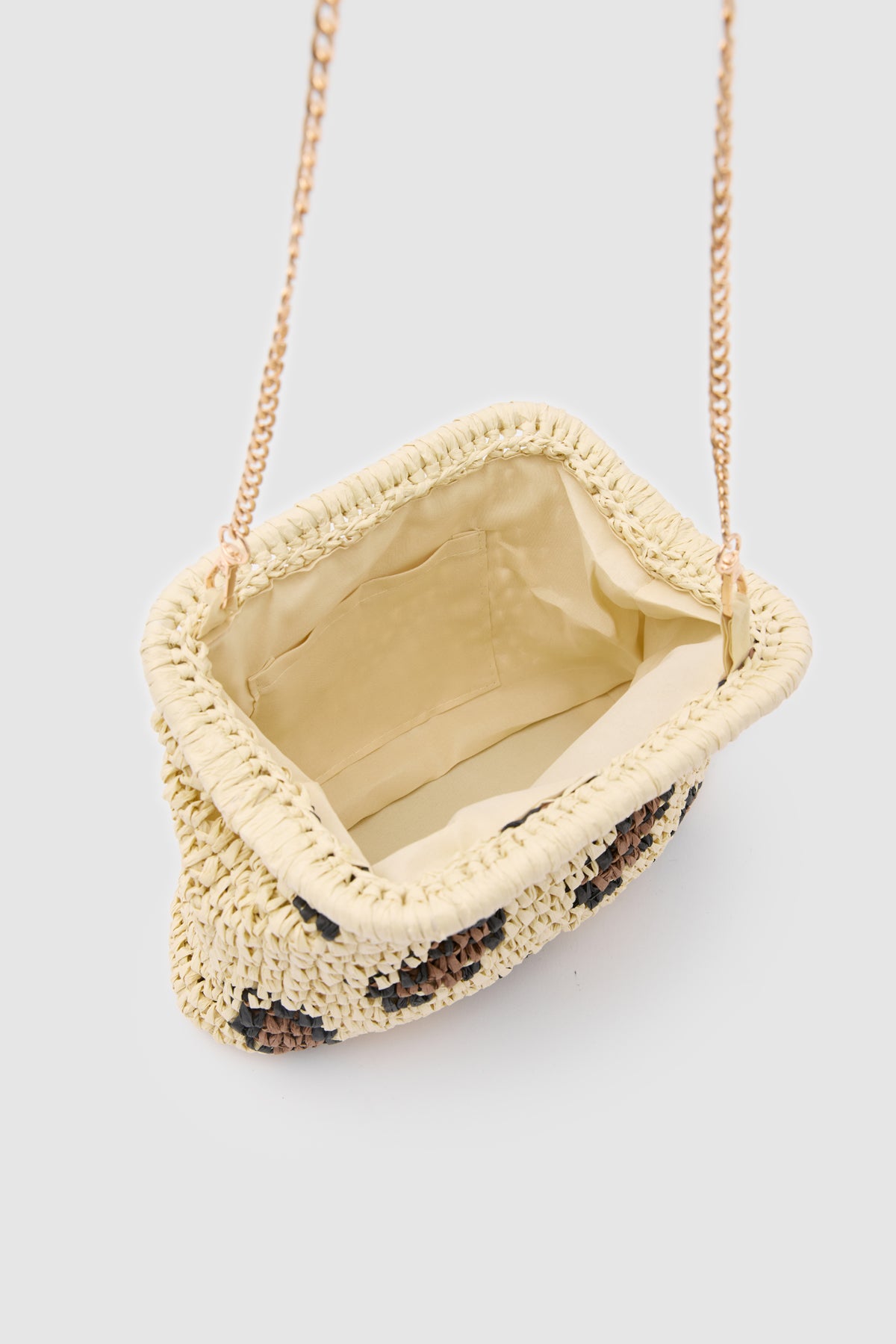 OGGO WİCKER Paw Pop Clutch