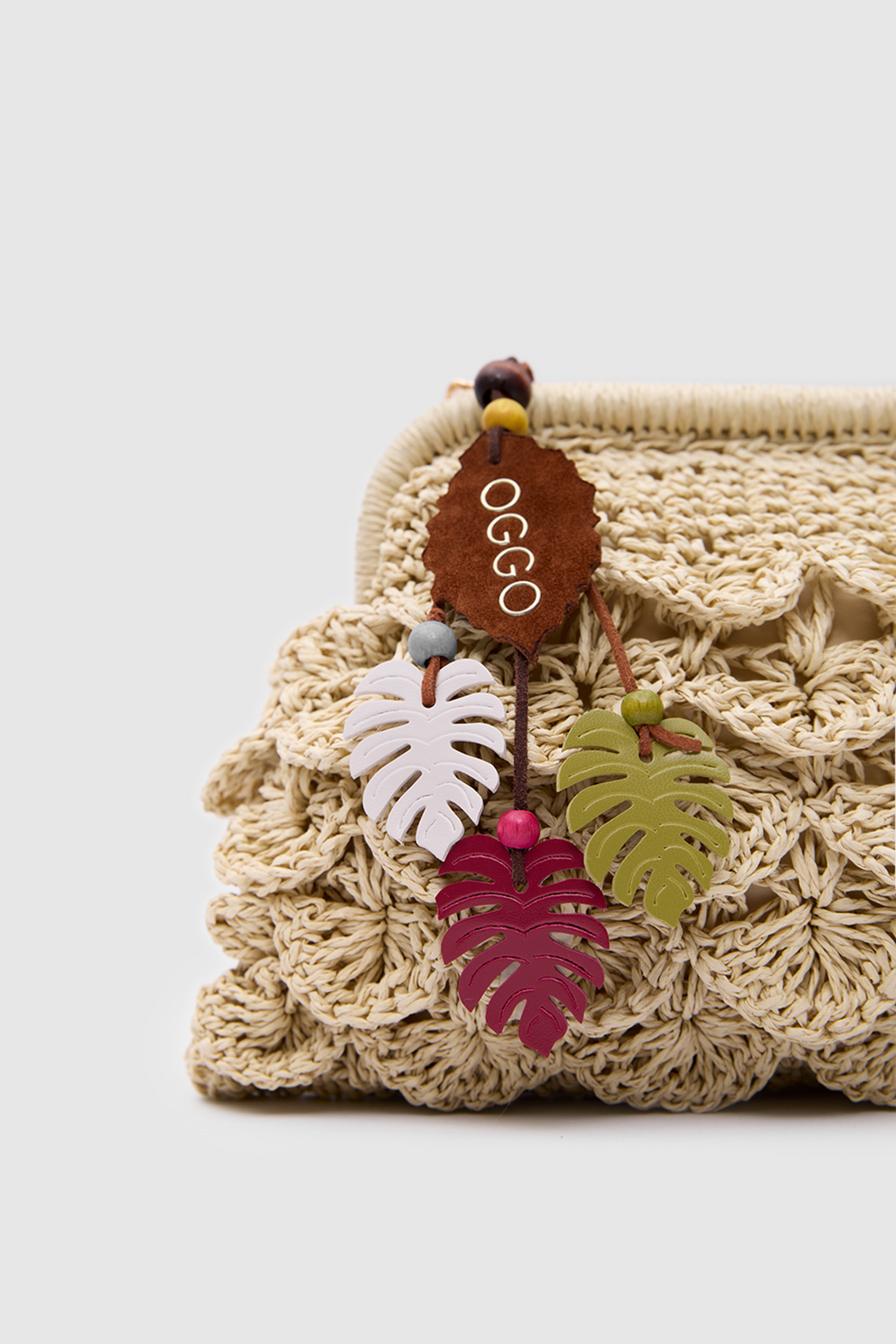 OGGO WİCKER Wave Clutch M