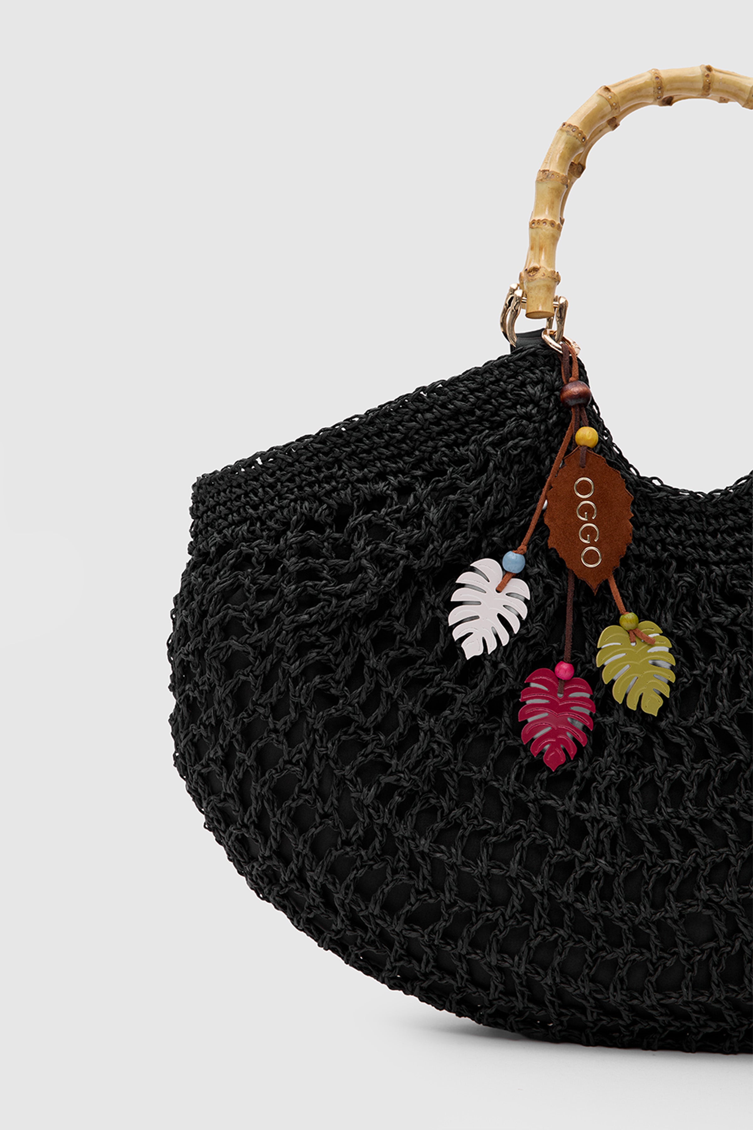 OGGO WİCKER Bamboo Tote