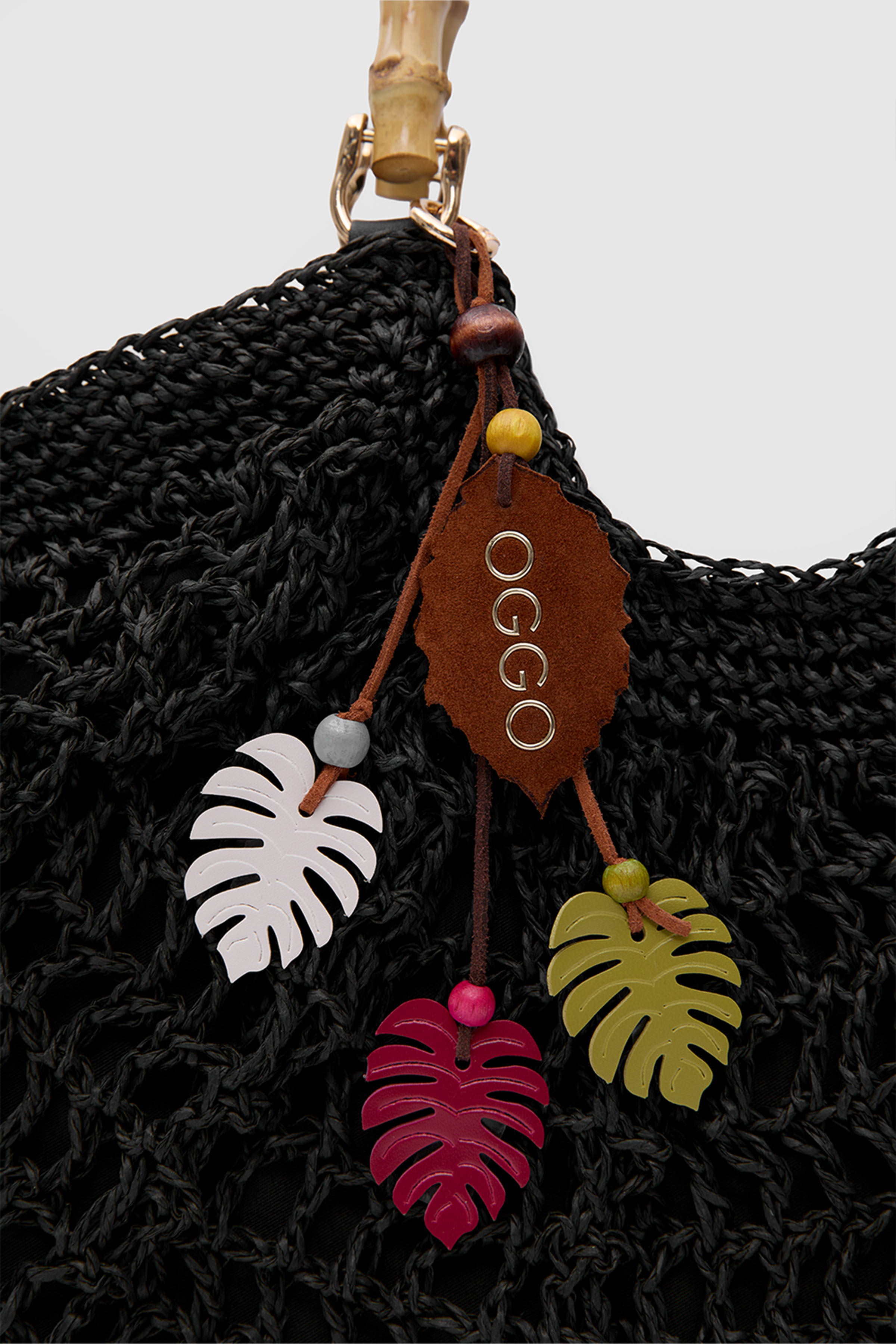 OGGO WİCKER Bamboo Tote