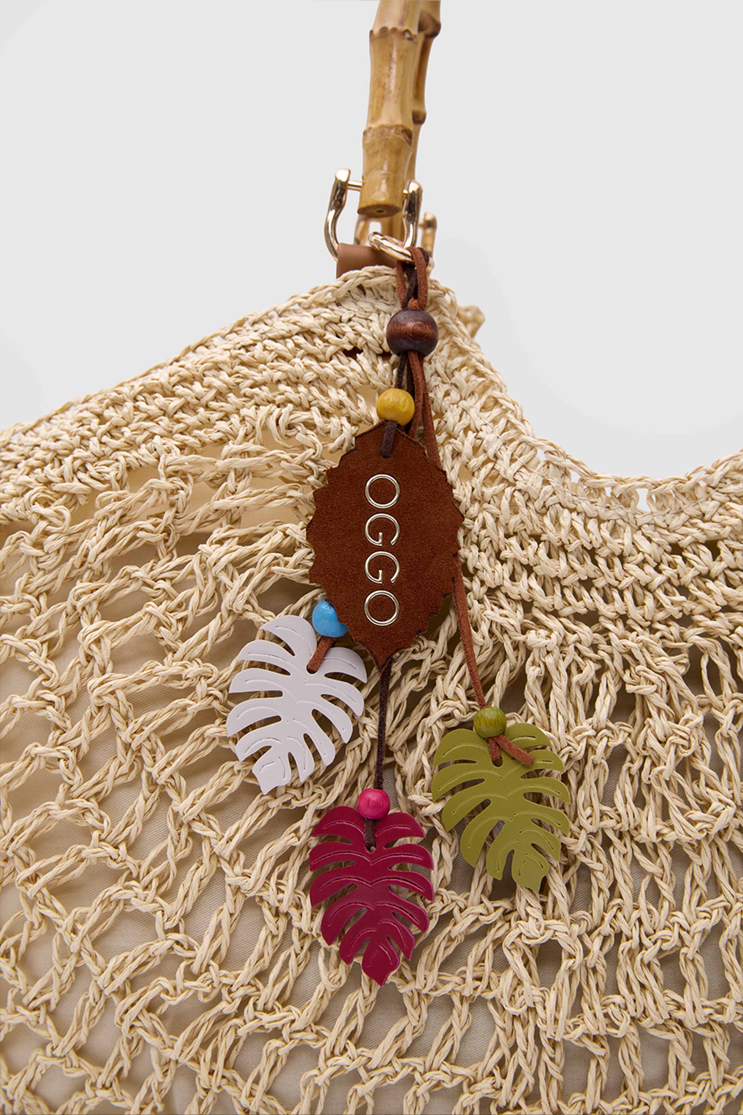 OGGO WİCKER Bamboo Tote