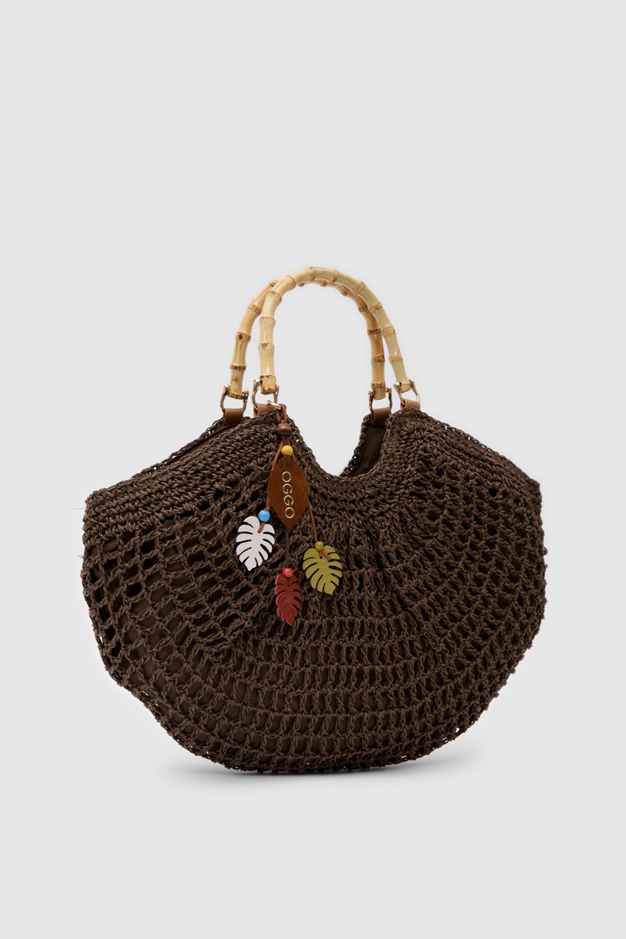 OGGO WİCKER Bamboo Tote