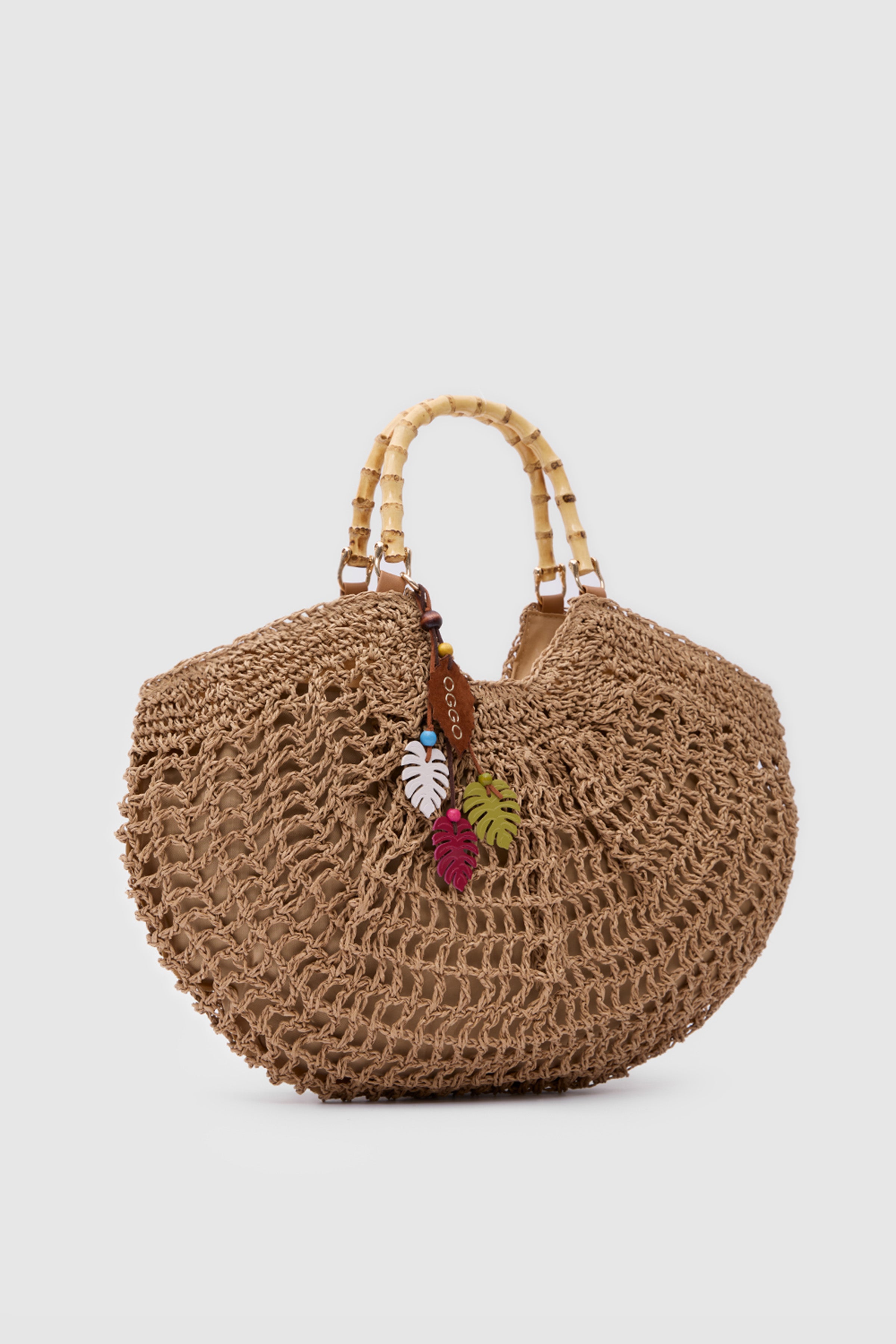 OGGO WİCKER Bamboo Tote