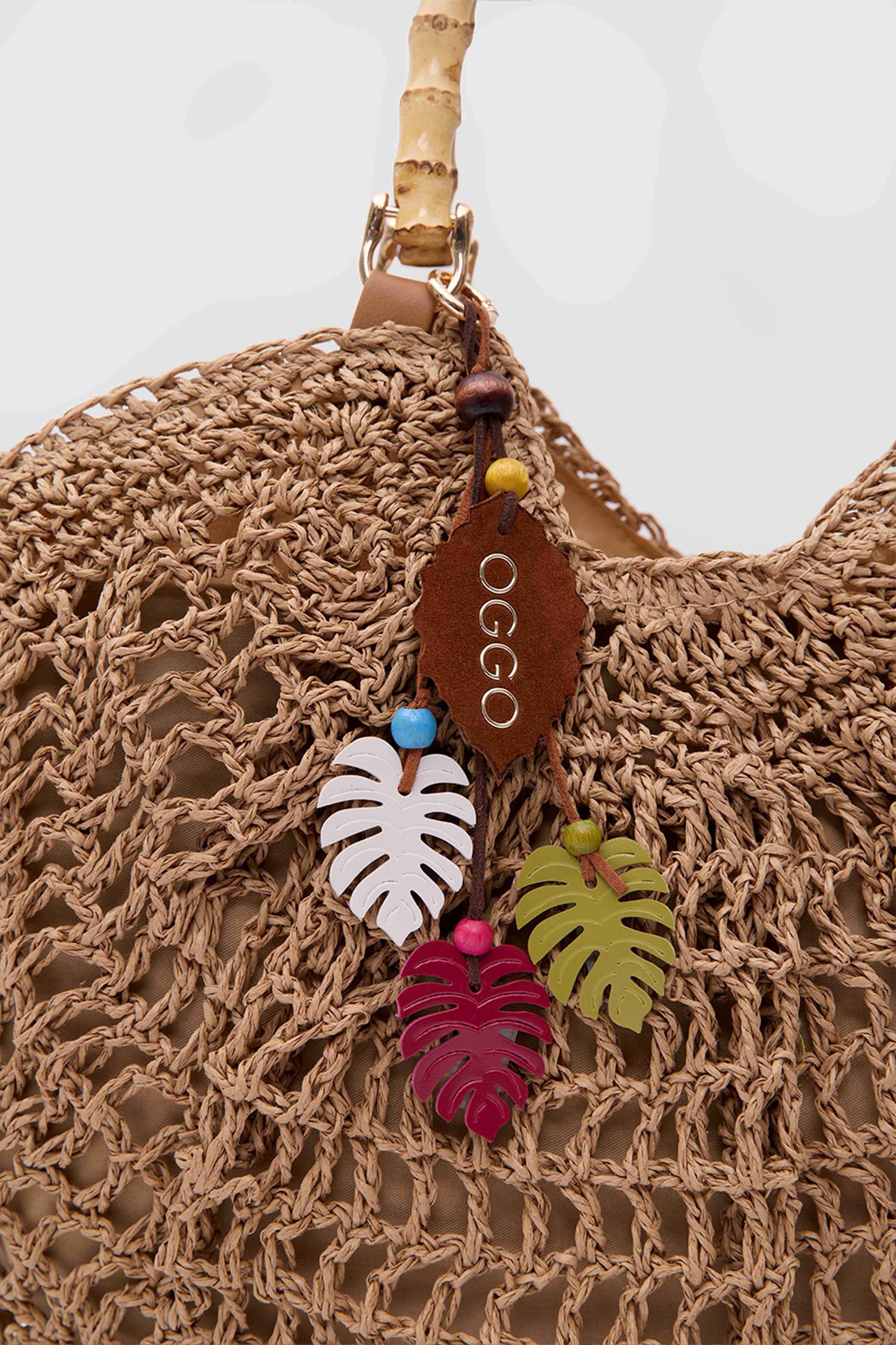 OGGO WİCKER Bamboo Tote