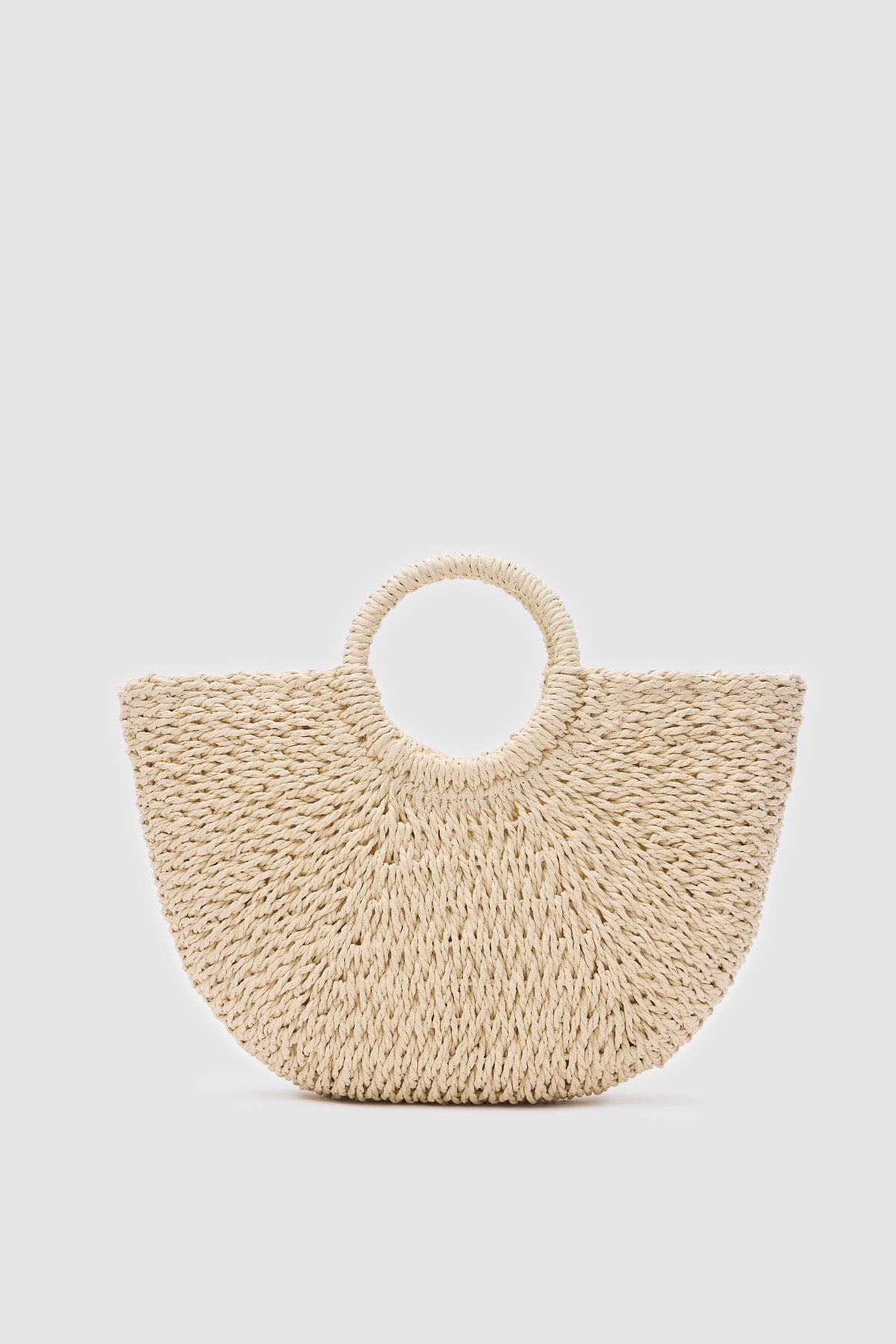 OGGO Hasır Büyük Boy El & Çapraz Çanta