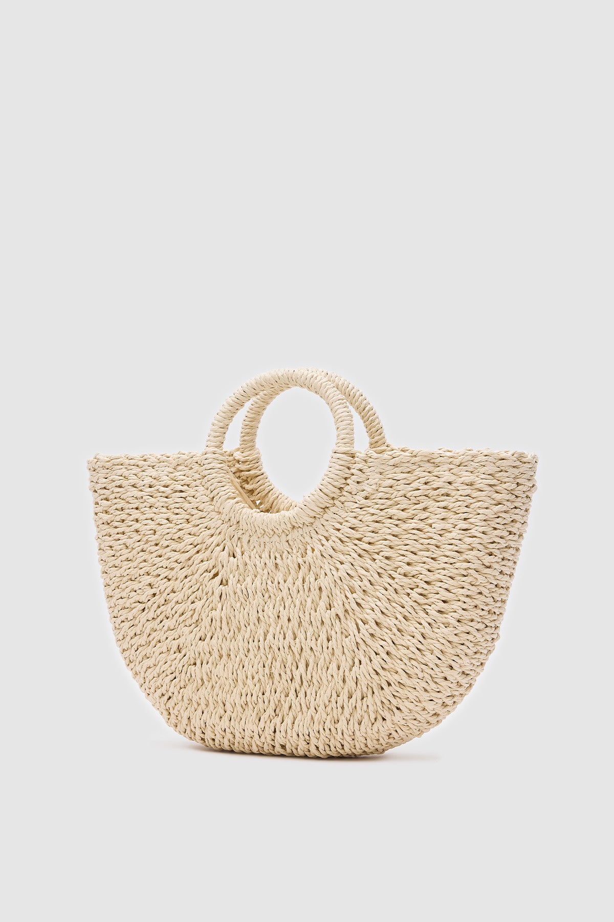 OGGO Hasır Büyük Boy El & Çapraz Çanta