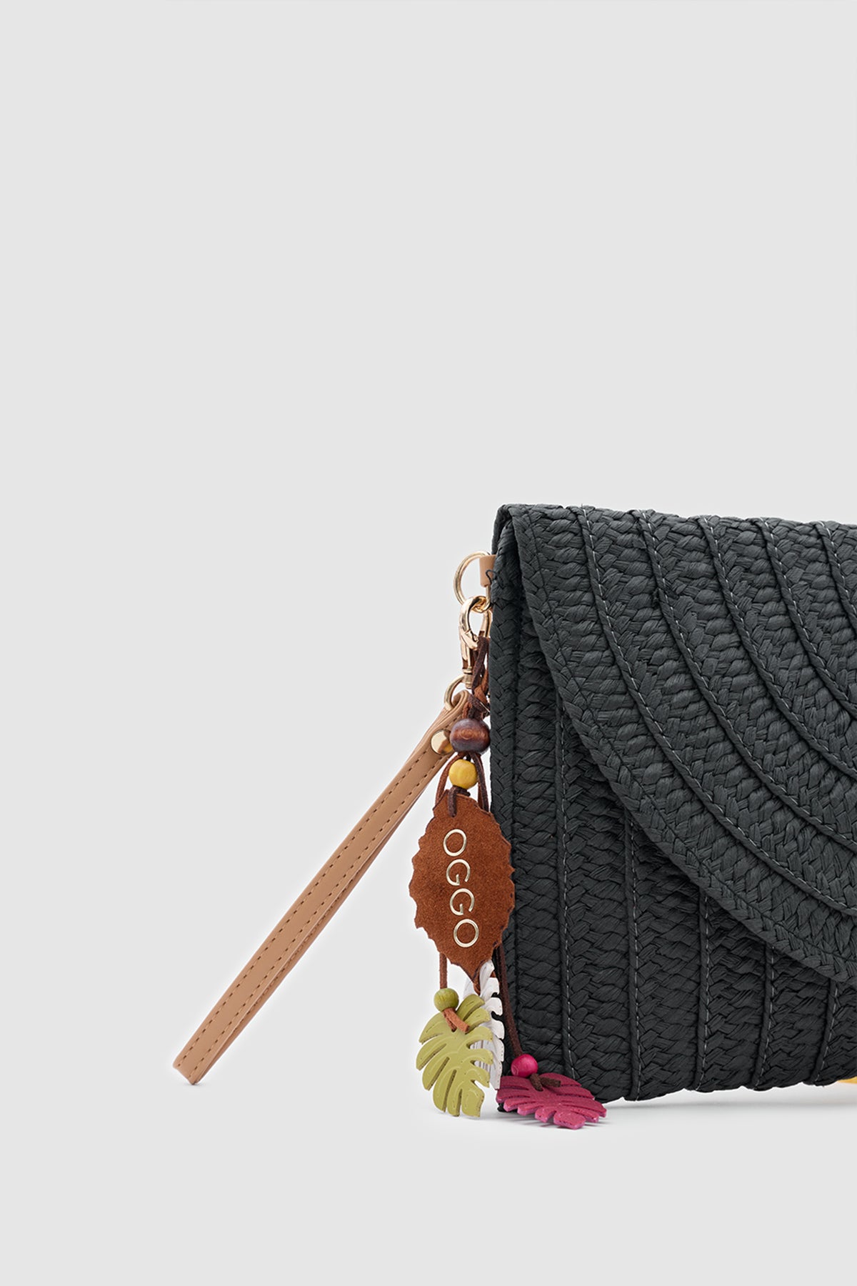 OGGO WİCKER  Tick Linea Clutch
