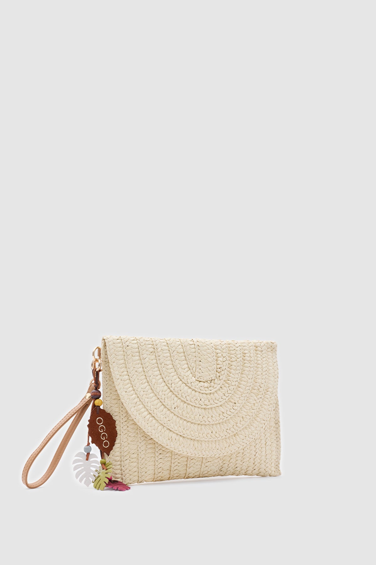 OGGO WİCKER  Tick Linea Clutch