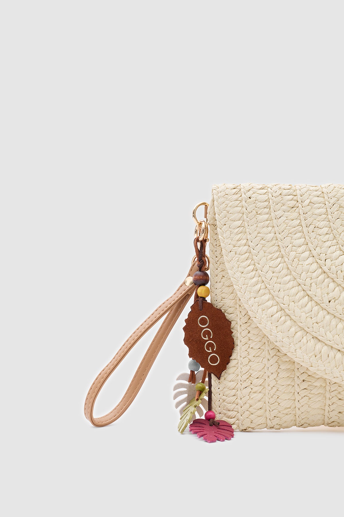 OGGO WİCKER  Tick Linea Clutch