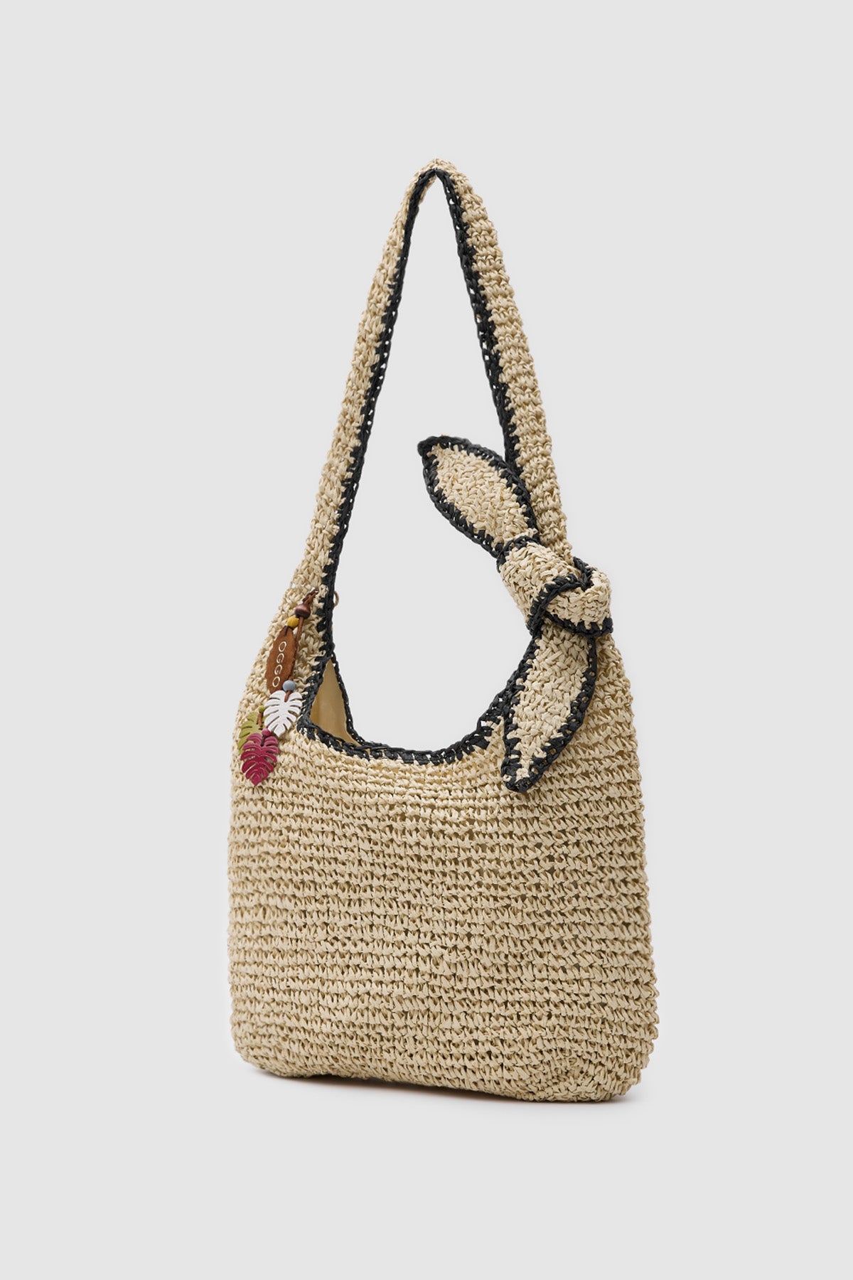 OGGO WİCKER Bow Hobo