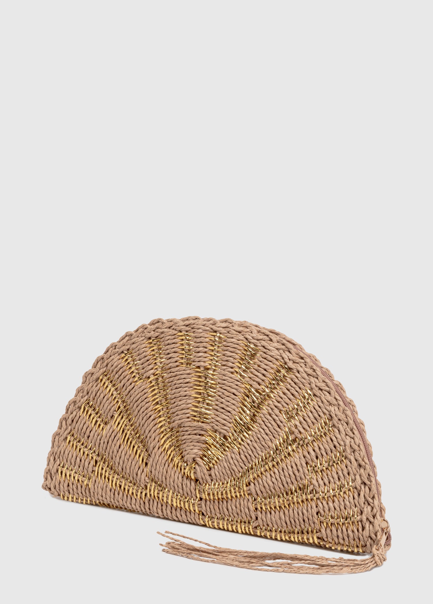 OGGO Hasır Clutch El Çantası