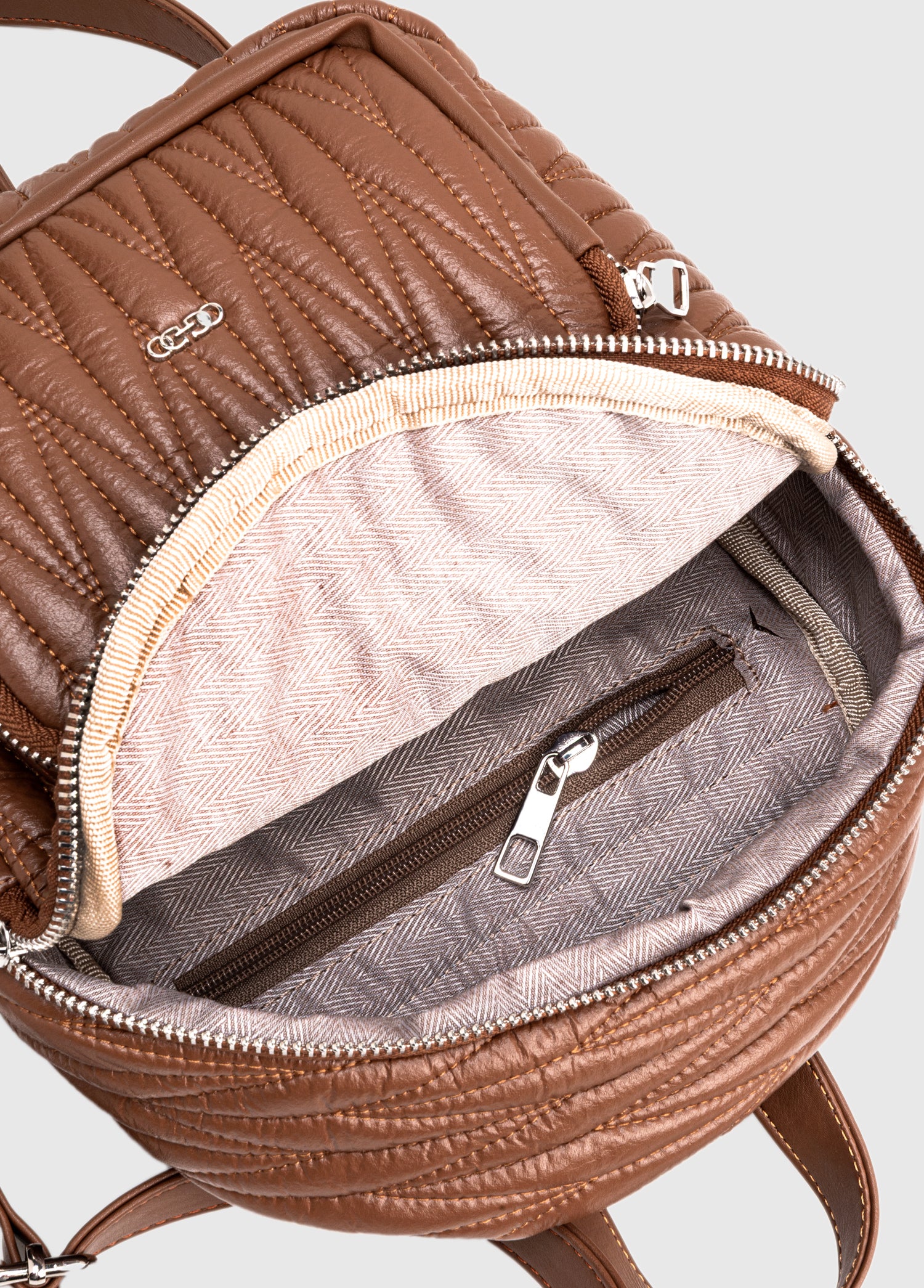 OGGO MİLARO Faux Leather Backpack