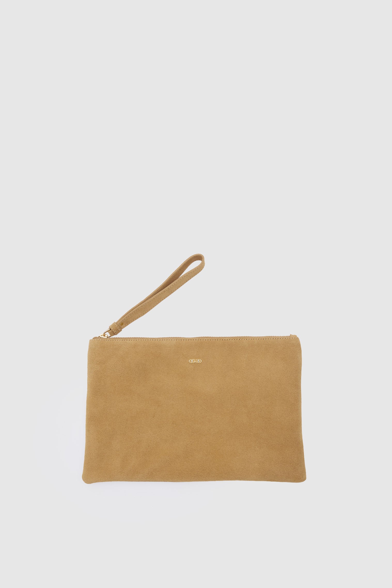 OGGO SUVEA NUDE SÜET HAKİKİ DERİ Clutch