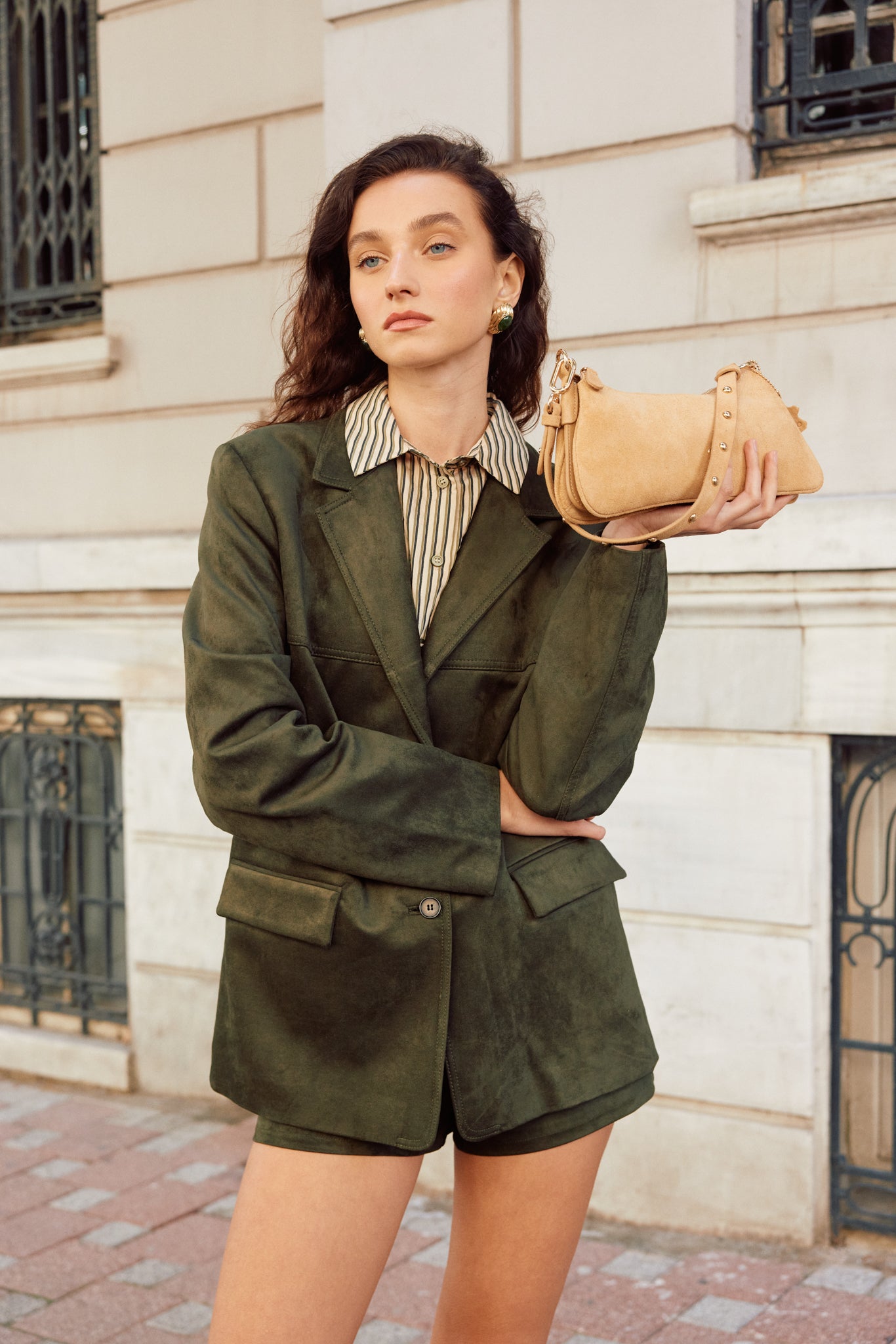 OGGO SUVEA HAKİKİ DERİ Omuz Çantası