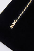 OGGO SUVEA SİYAH SÜET HAKİKİ DERİ Clutch
