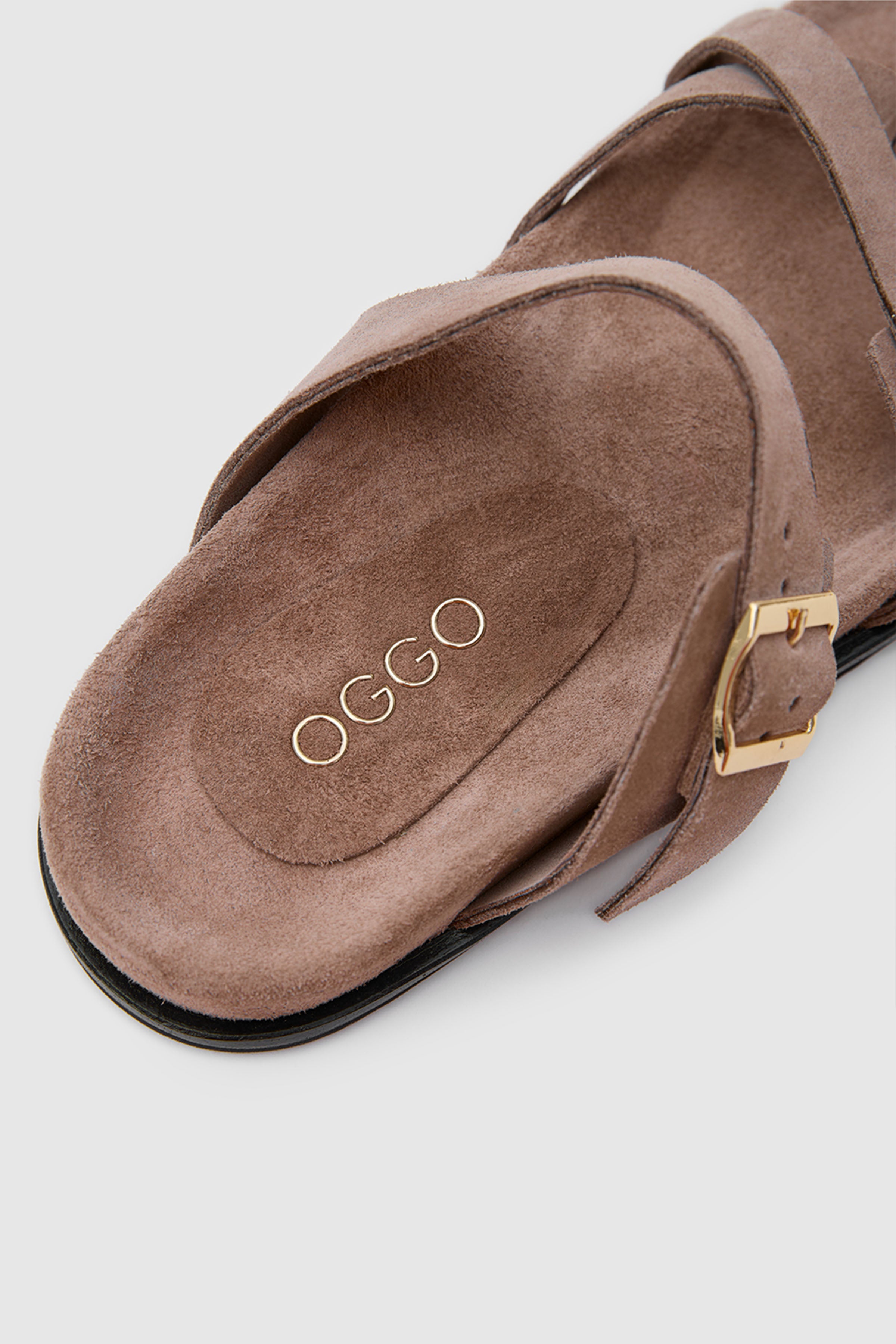 TERRA NOMAD SÜET DERİ ÇİFT TOKALI SANDALET