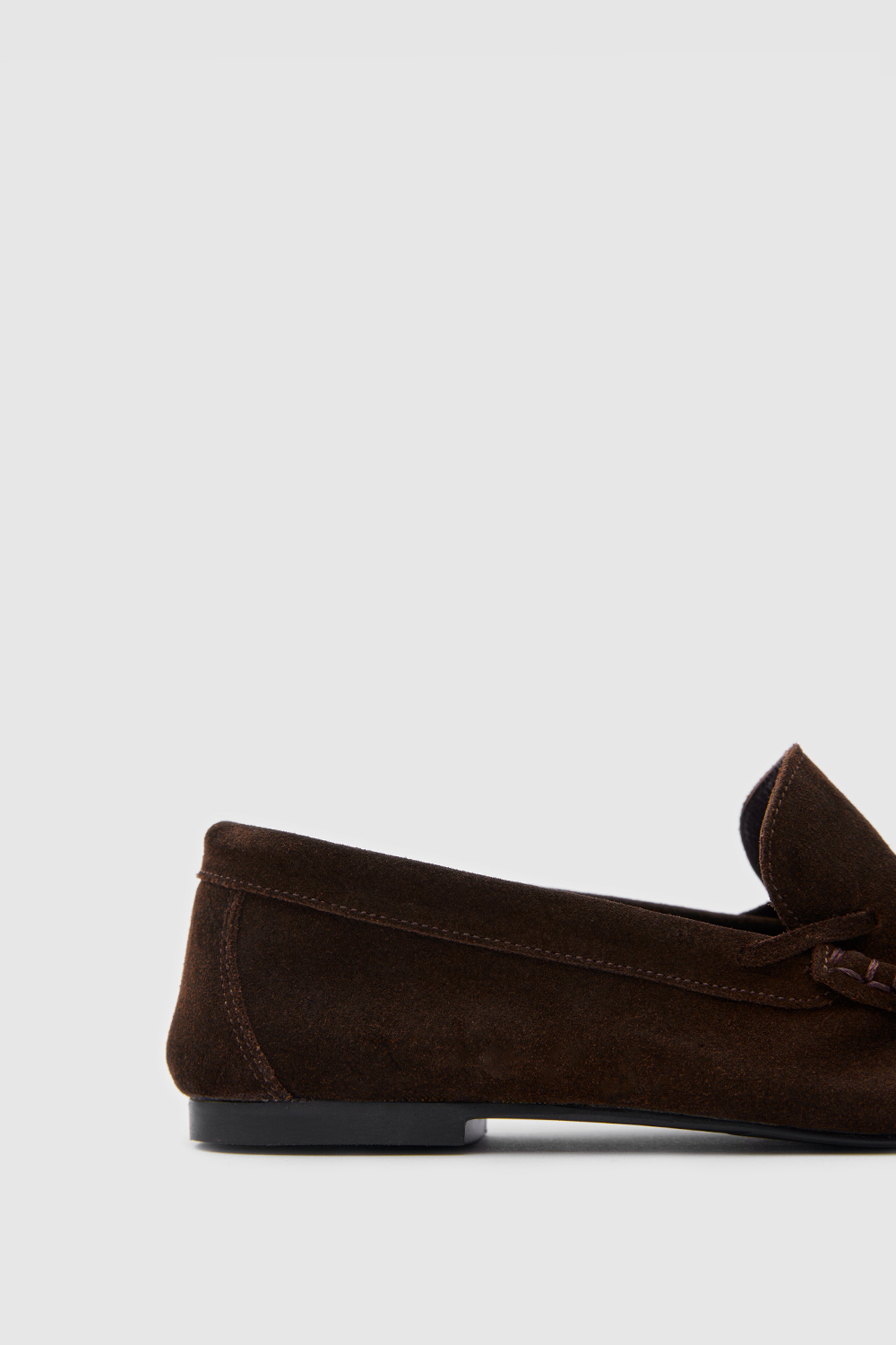 OGGO SUVEA SÜET HAKİKİ DERİ FİYONLU & SARAÇLI LOAFER