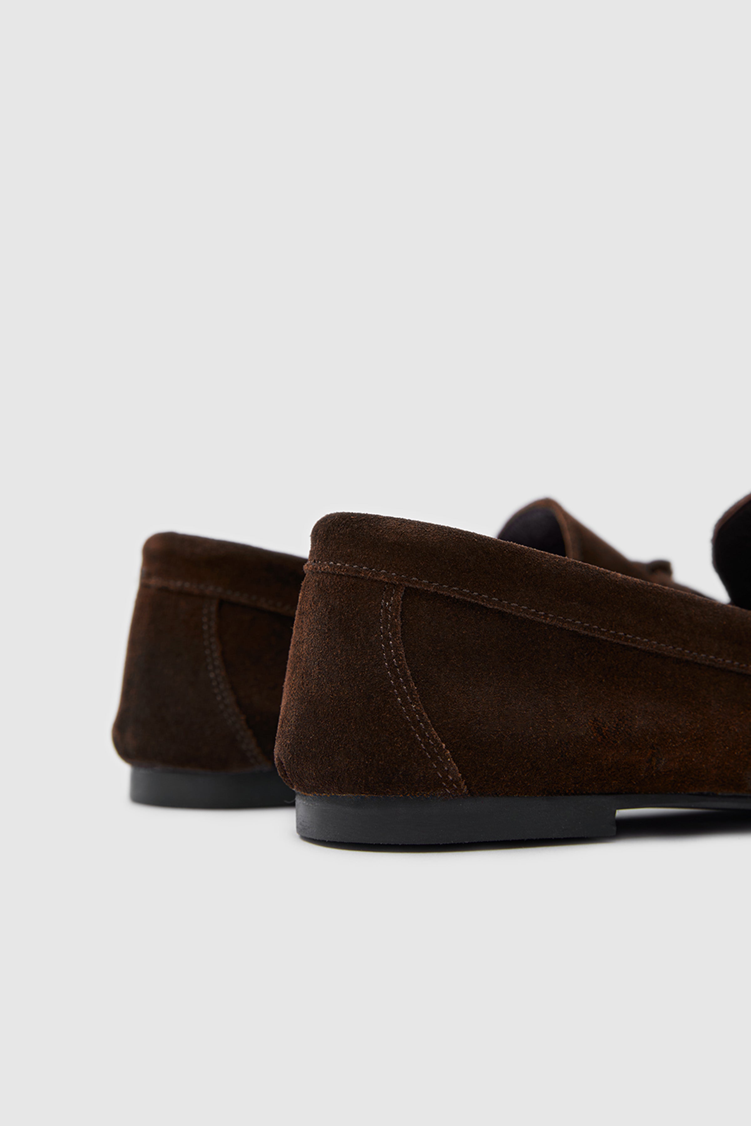 OGGO SUVEA SÜET HAKİKİ DERİ FİYONLU & SARAÇLI LOAFER