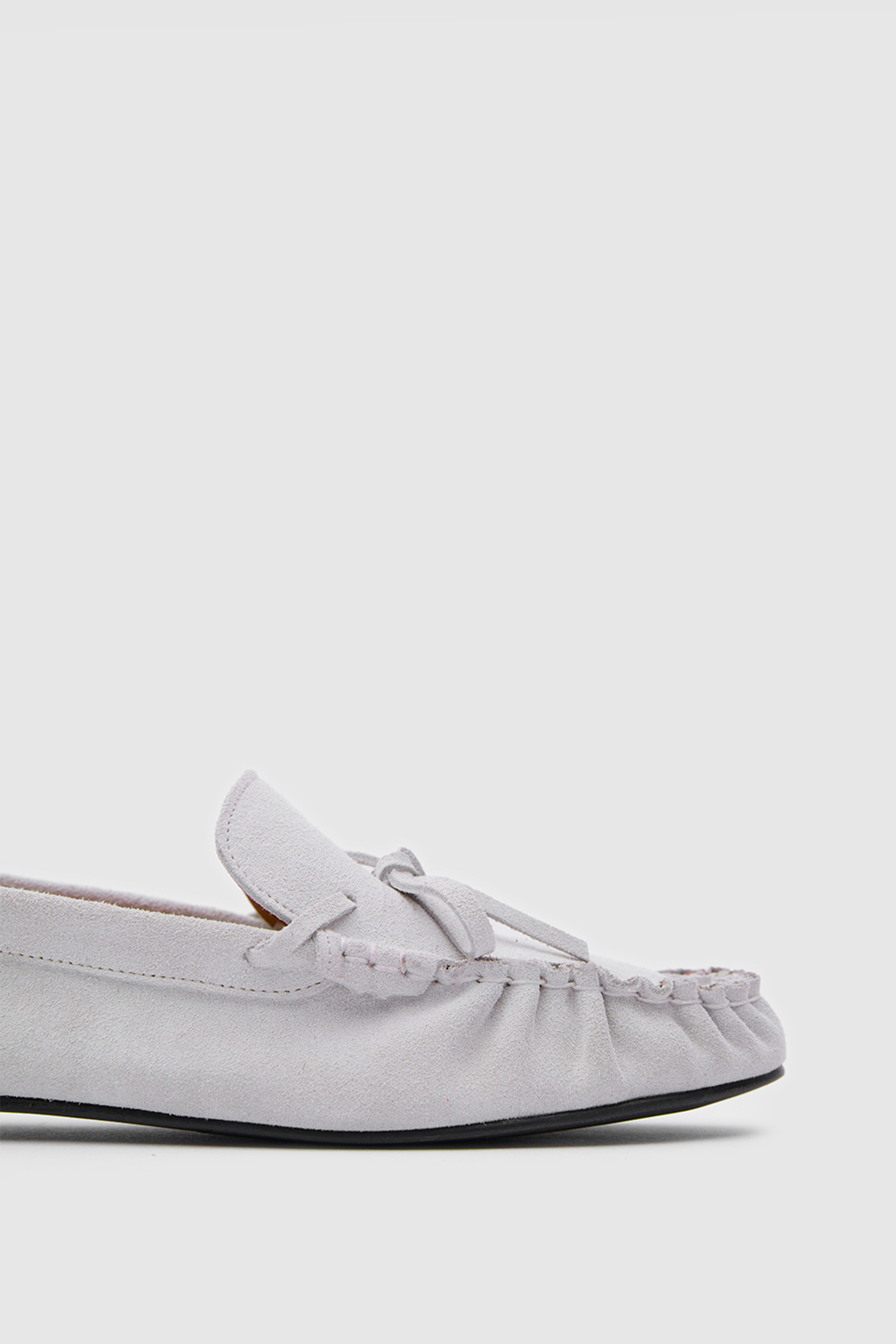 OGGO SUVEA SÜET HAKİKİ DERİ FİYONLU & SARAÇLI LOAFER