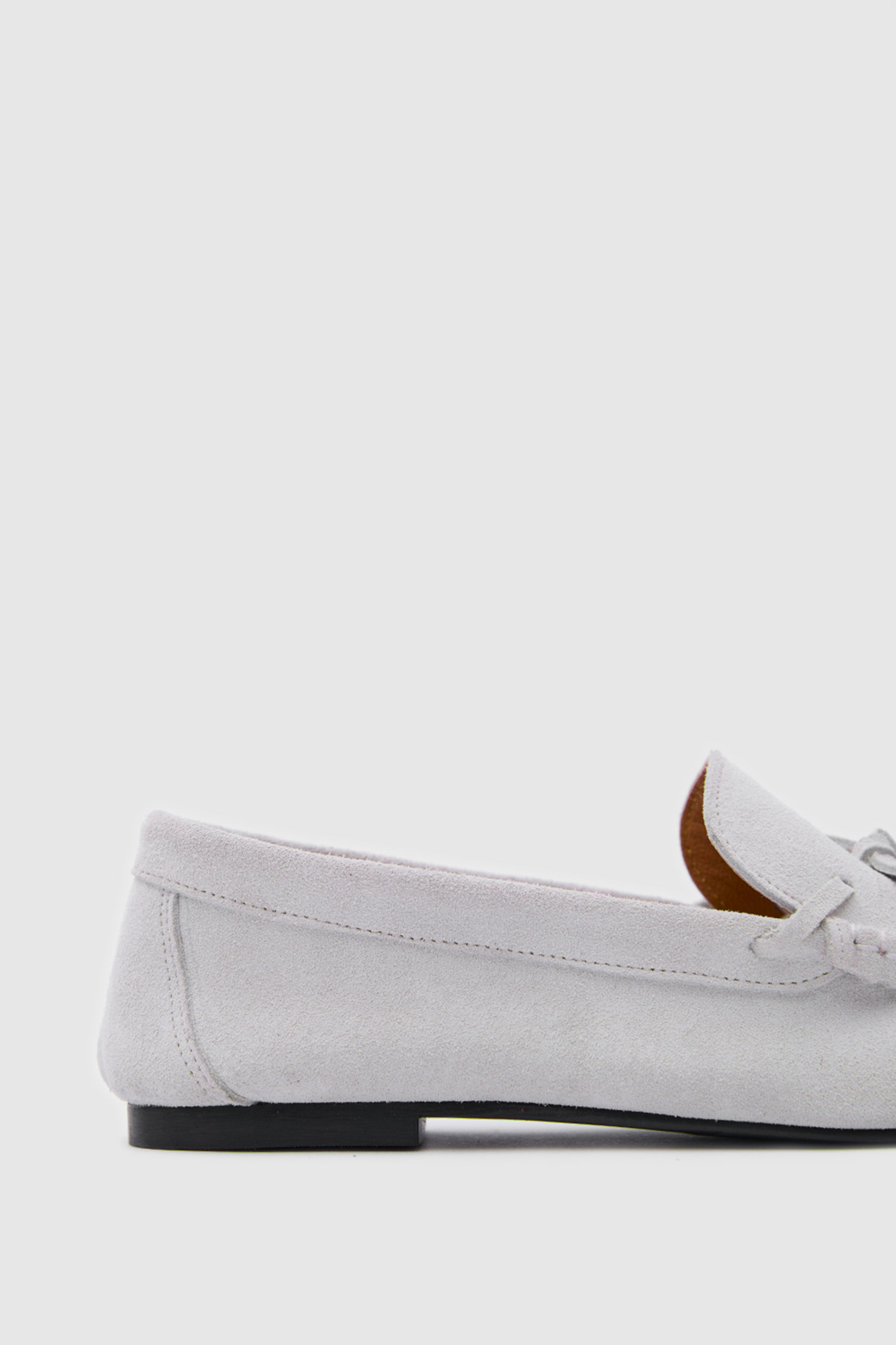 OGGO SUVEA SÜET HAKİKİ DERİ FİYONLU & SARAÇLI LOAFER