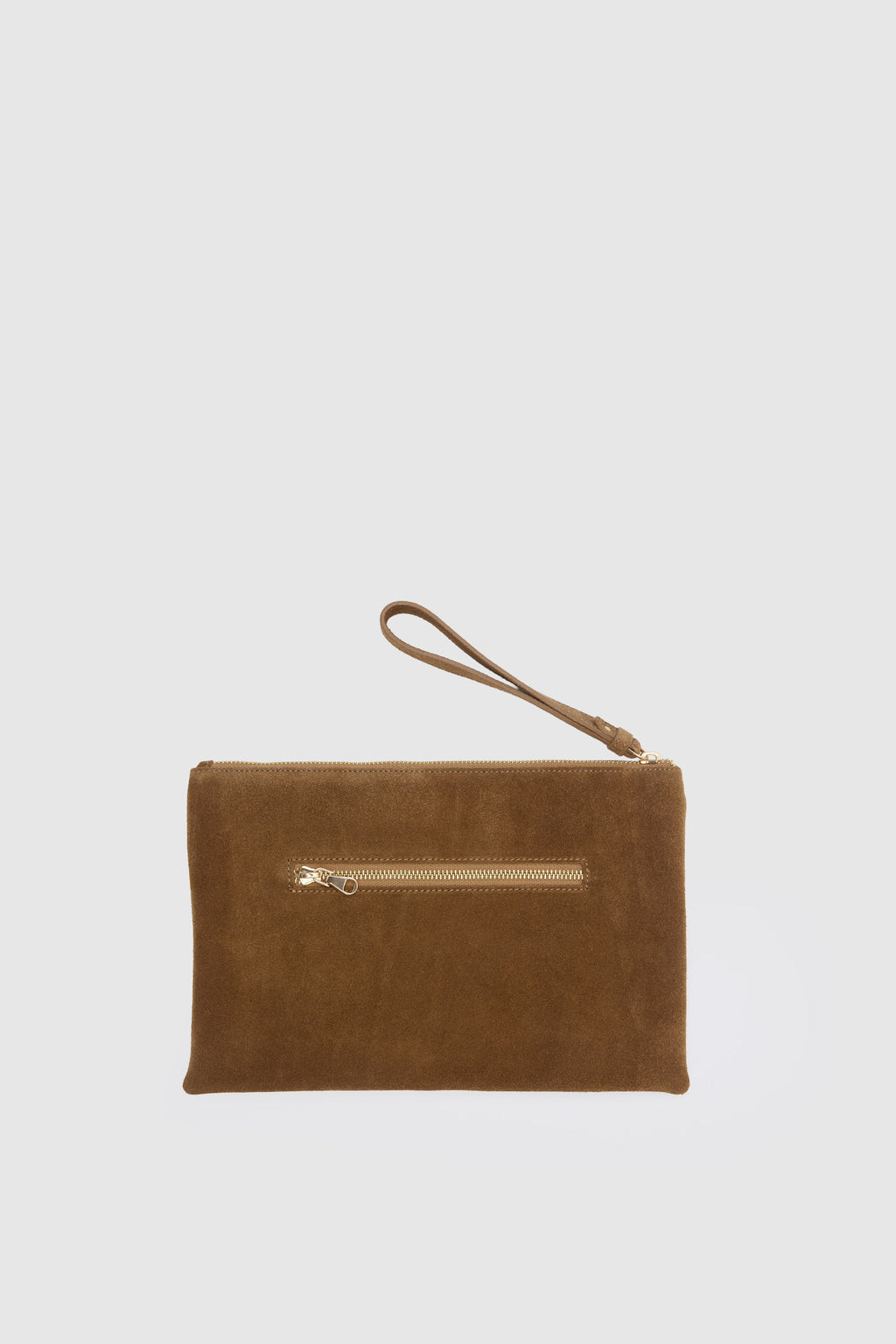 OGGO SUVEA TABA SÜET HAKİKİ DERİ Clutch
