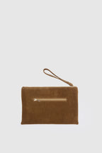 OGGO SUVEA TABA SÜET HAKİKİ DERİ Clutch