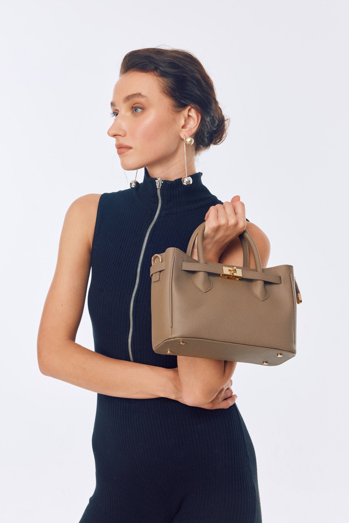 OGGO SUVEA HAKİKİ DERİ El Çantası