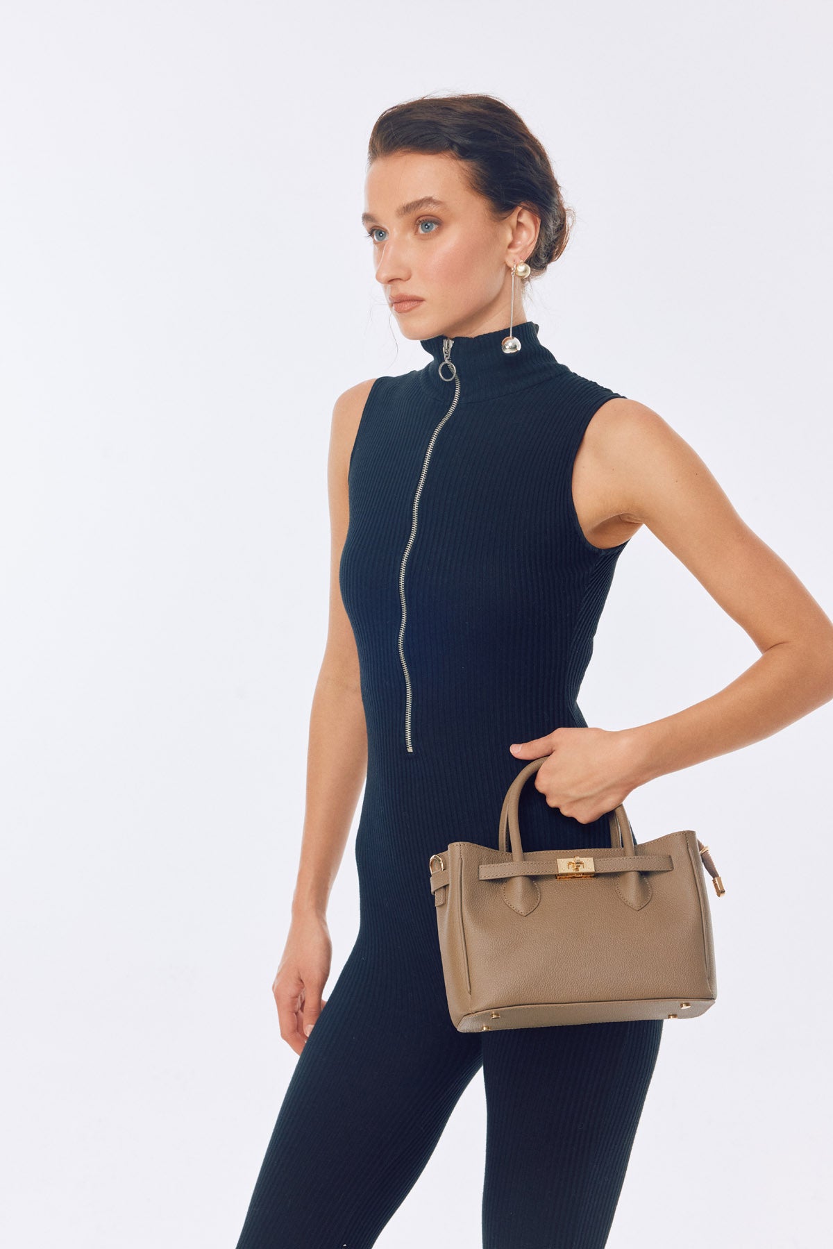 OGGO SUVEA HAKİKİ DERİ El Çantası