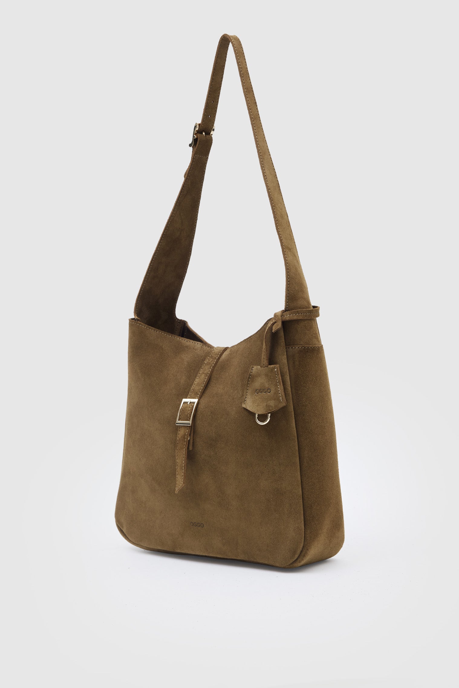 OGGO SUVEA HAKİKİ SÜET DERİ Omuz Çantası
